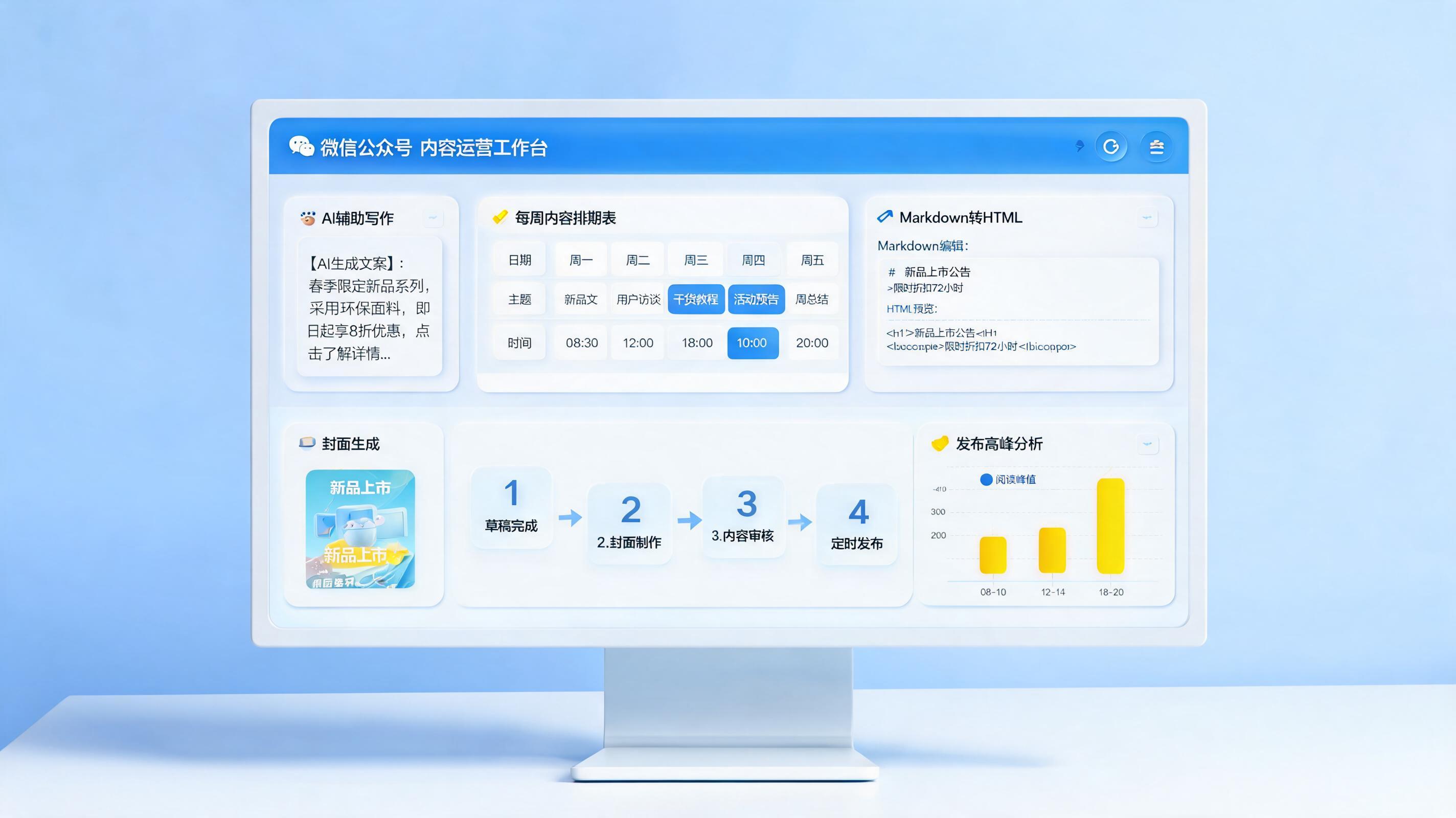 公众号文章定时发布实用方法,排期效率更稳