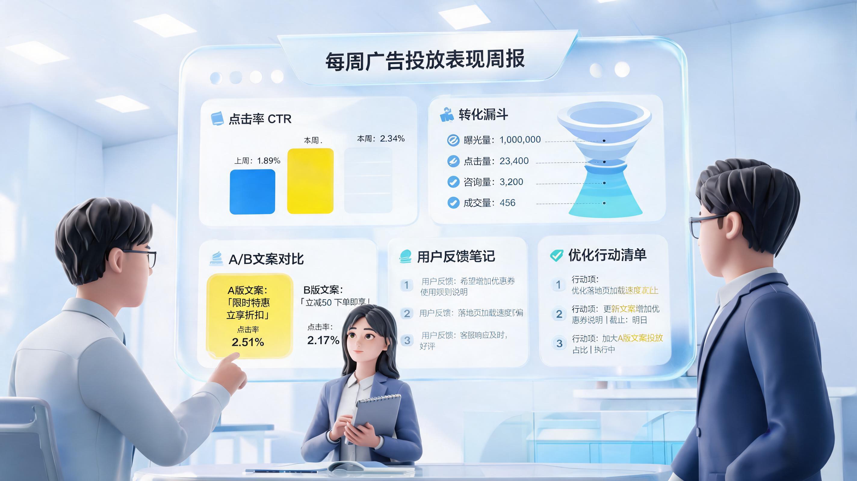 广告投放效果复盘技巧,周度优化方法
