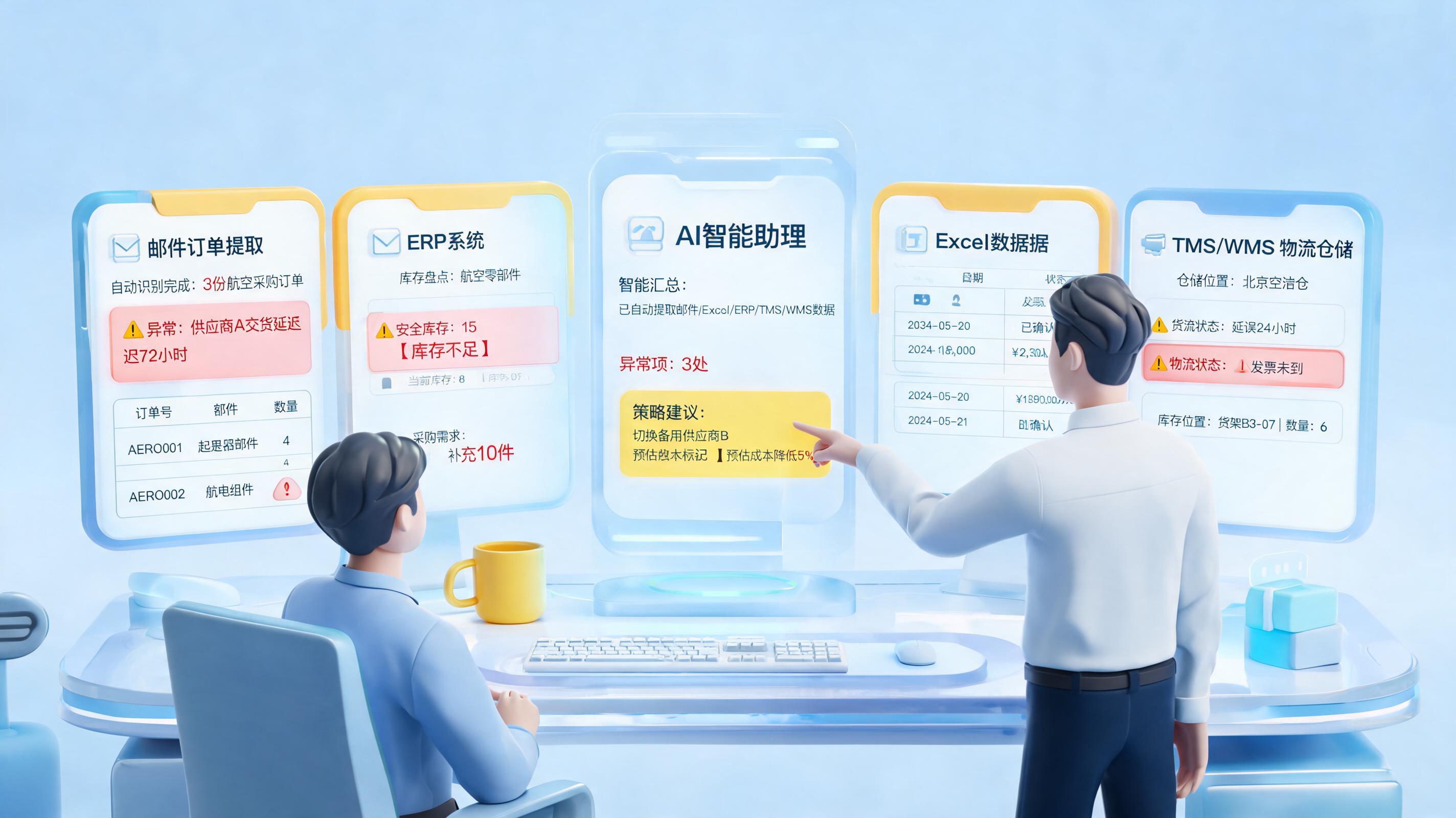 航空采购订单生成助手如何释放人力聚焦战略采购?重塑采购角色