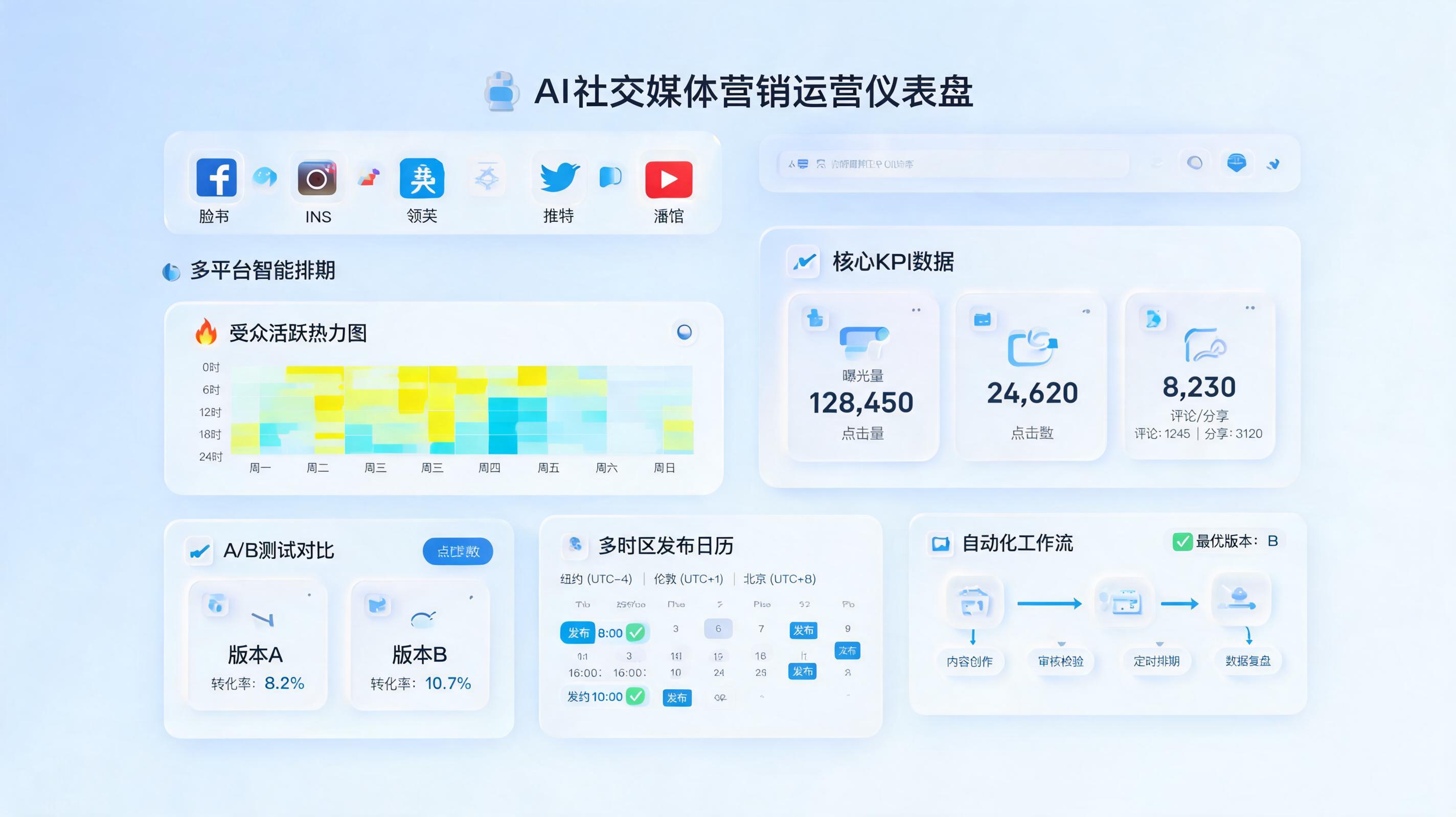 社交媒体帖子发布时间自动优化用 AI 怎么做？方法拆解_图1