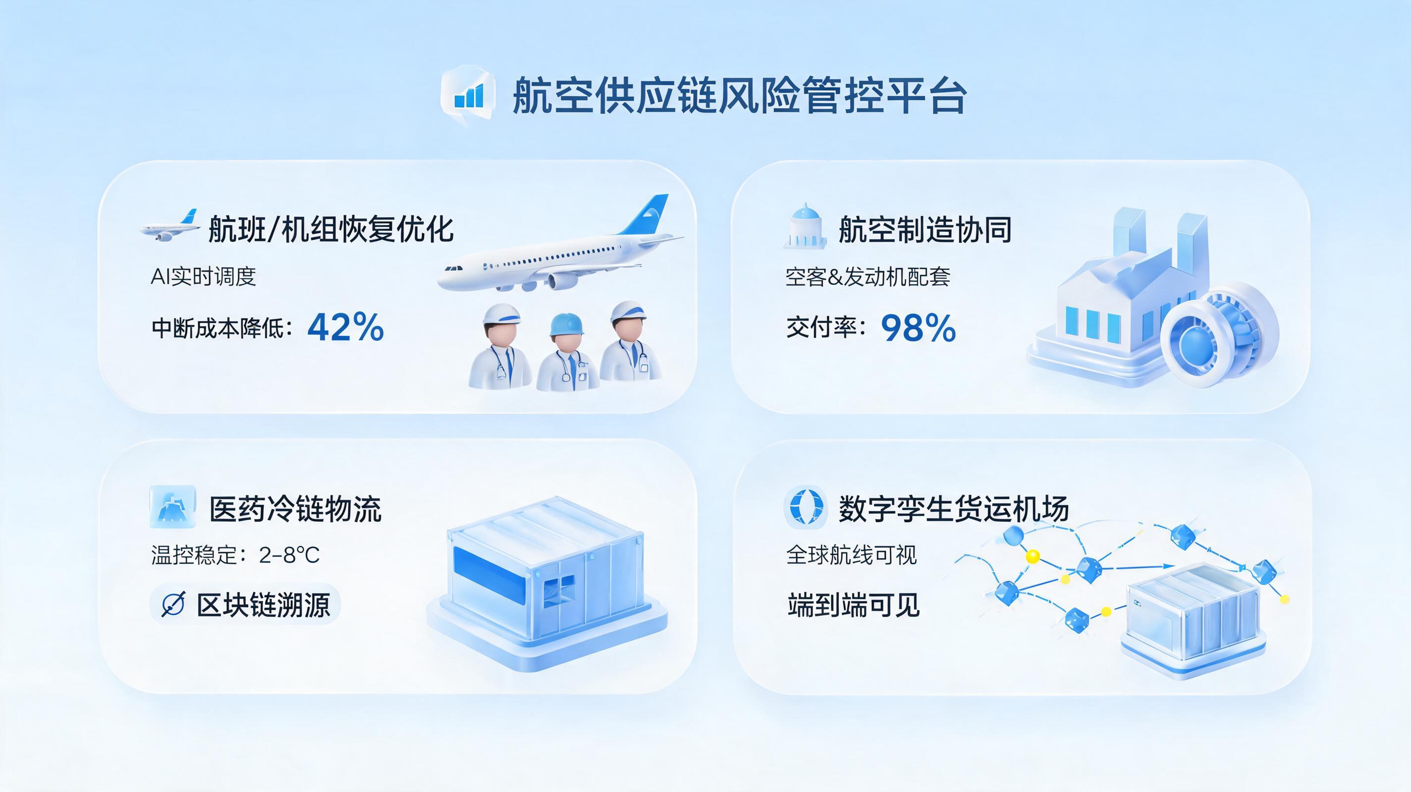 航空供应链风险下降73%的秘诀是什么?看清三大关键