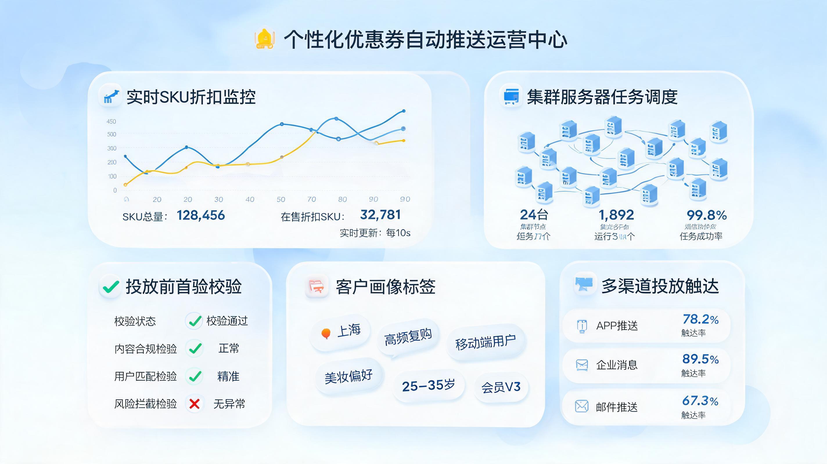 个性化优惠信息自动推送方案,兼顾精准与实时