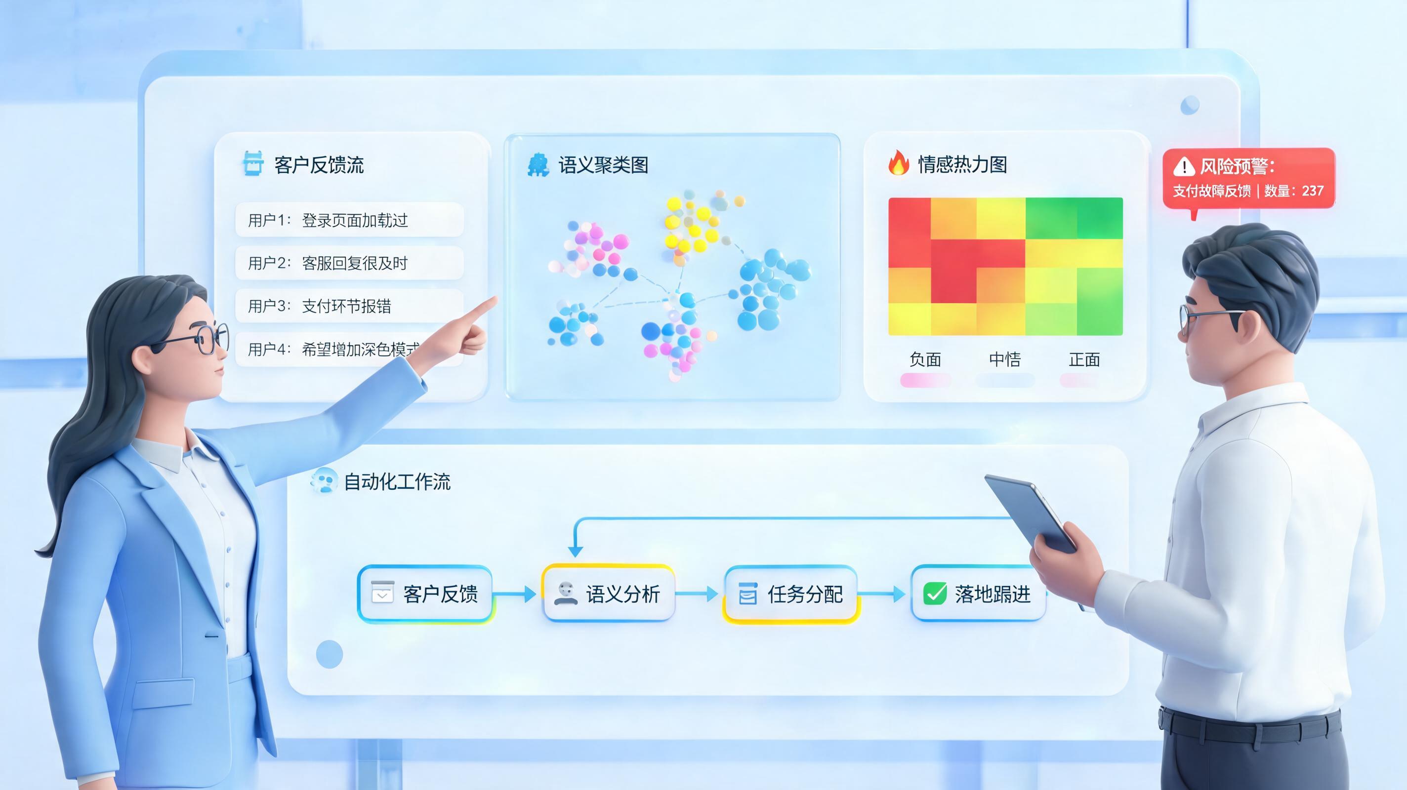 客户反馈数据自动分析方法，建立执行闭环_图1