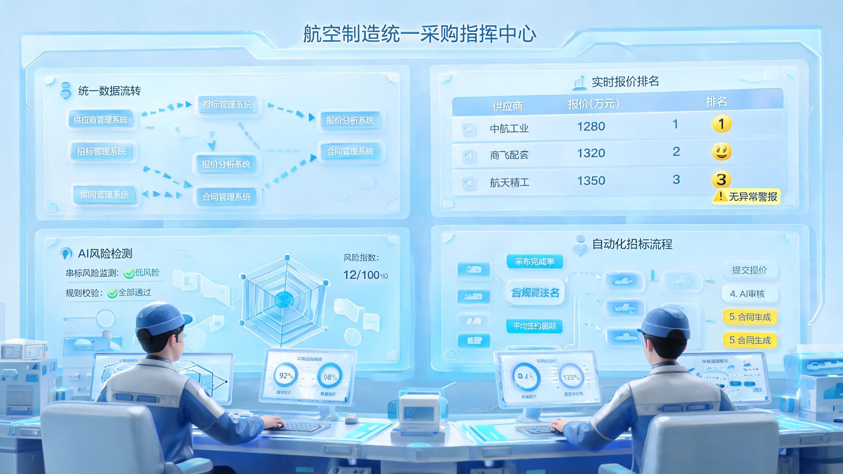 航空采购订单处理时效提升192倍是怎么做到的?拆解数智化采购闭环