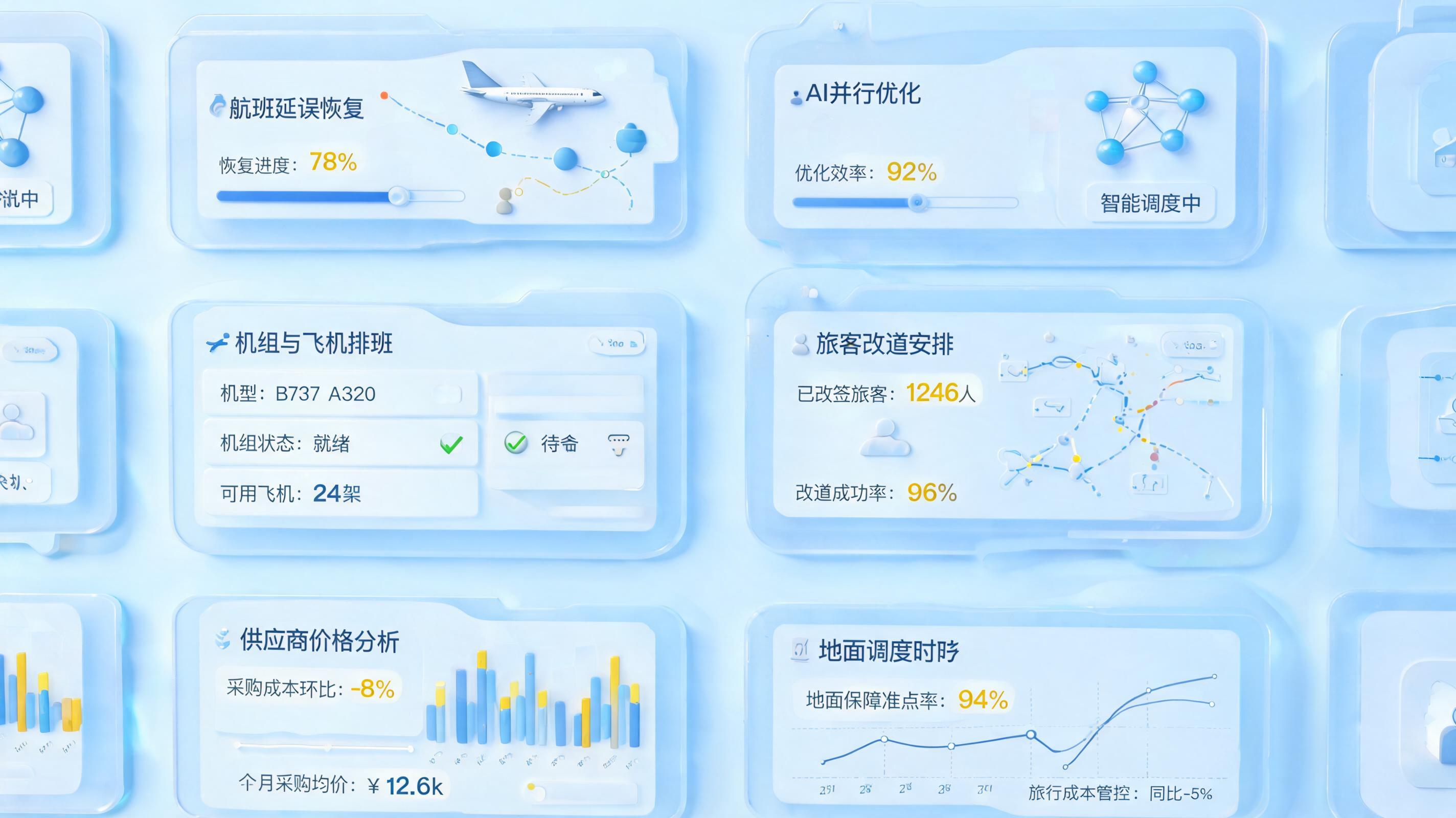 航空人工采购干预减少87.5%是如何实现的?看懂航空AI采购逻辑