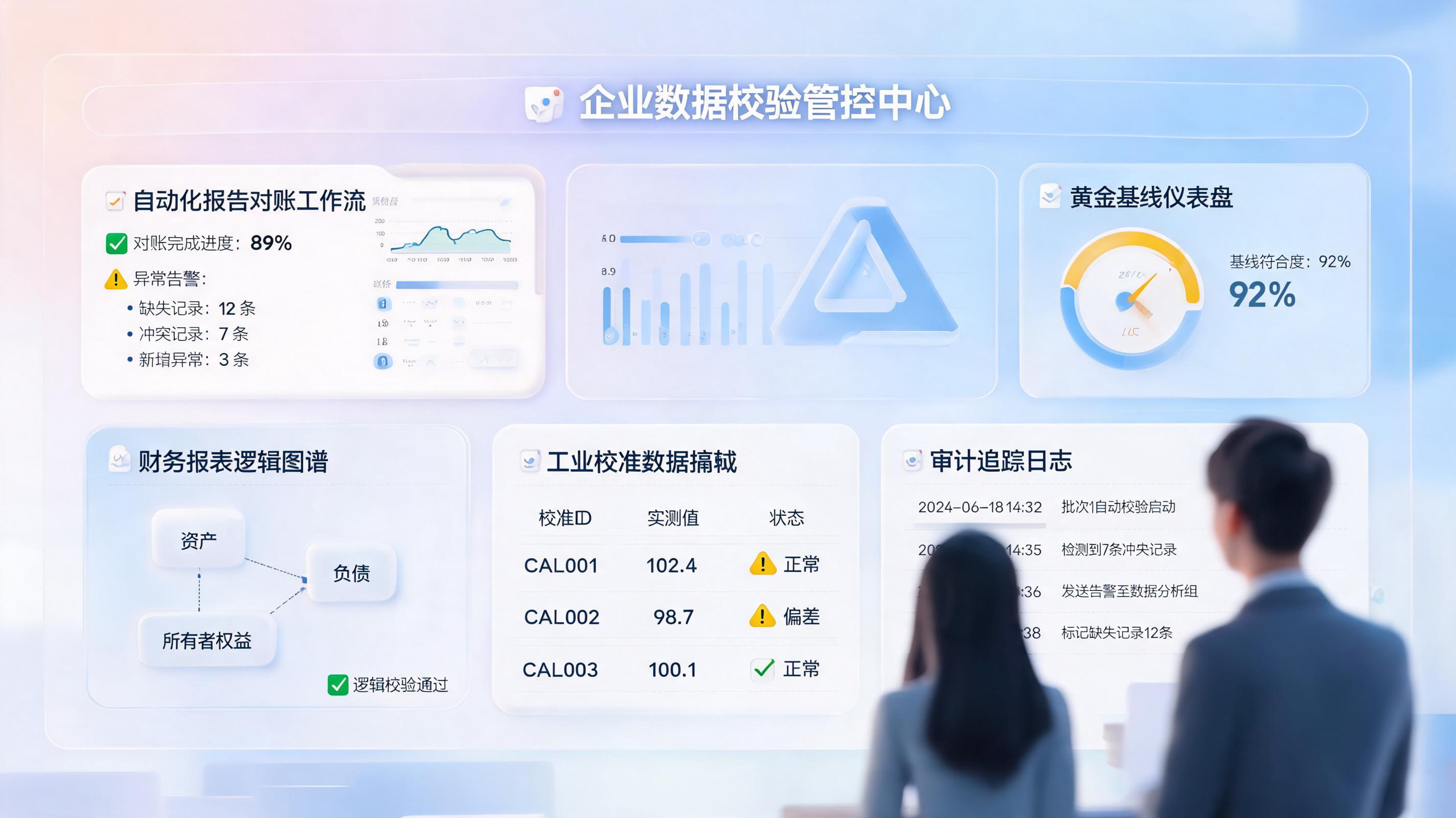 报告数据自动校验核对方案，构建可信闭环