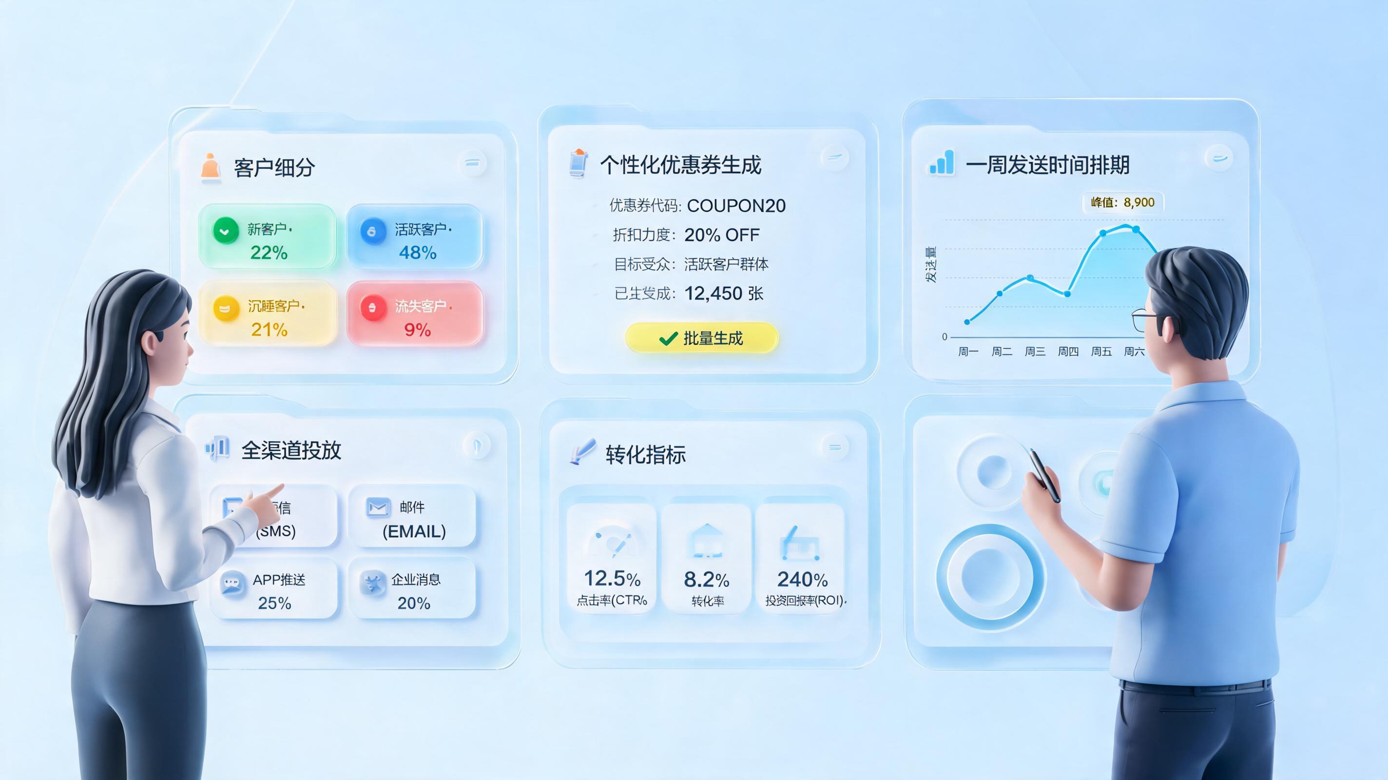 客户优惠信息定时发送用 AI 怎么做？方法拆解_图1