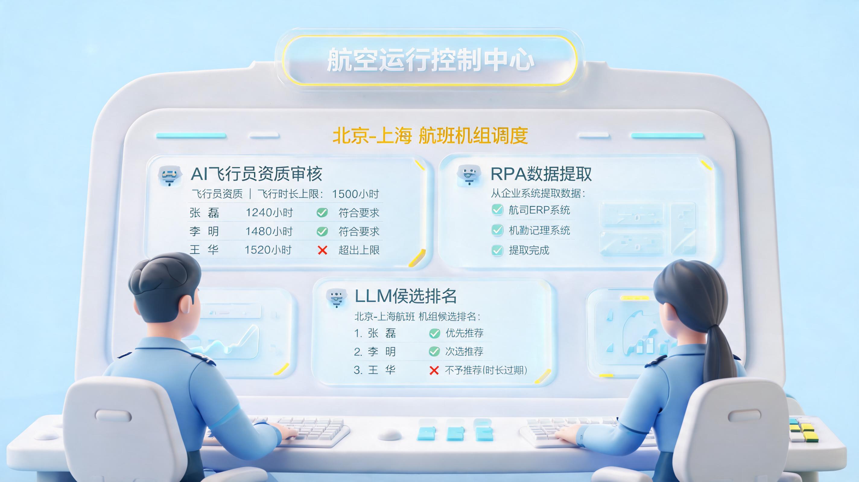 如何用RPA+大模型实现机组资源自动筛选与推送?方法与落地