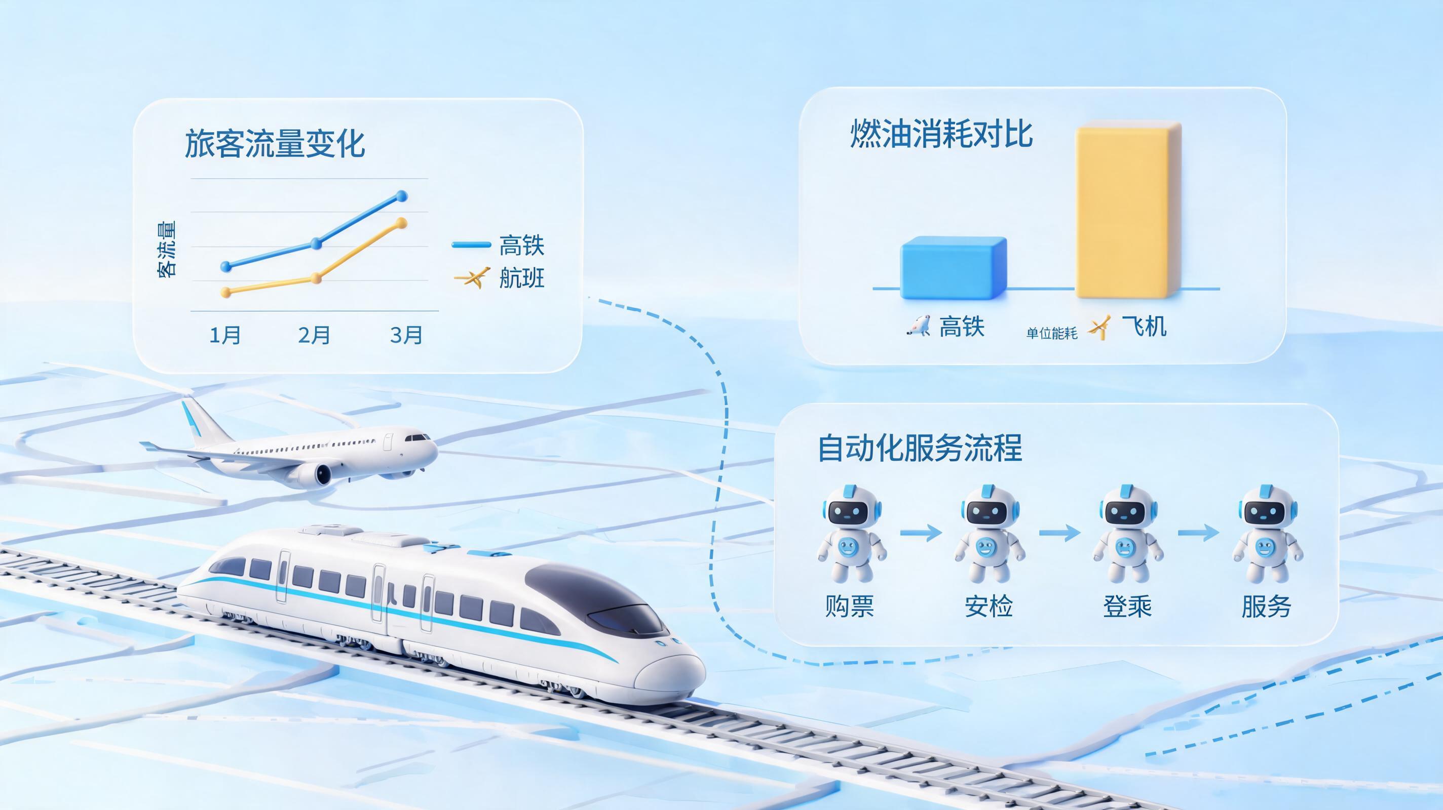 高铁替代效应对航空公司冲击是什么?企业管理者如何应对系统性变革?