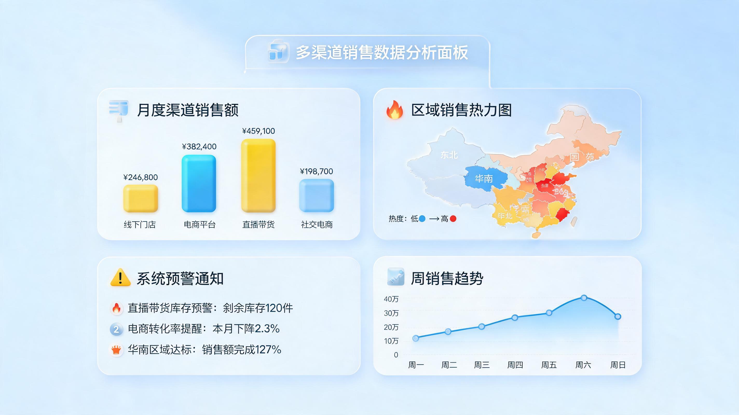 多平台销售数据看板怎么搭?从数据孤岛到智能决策的实战指南