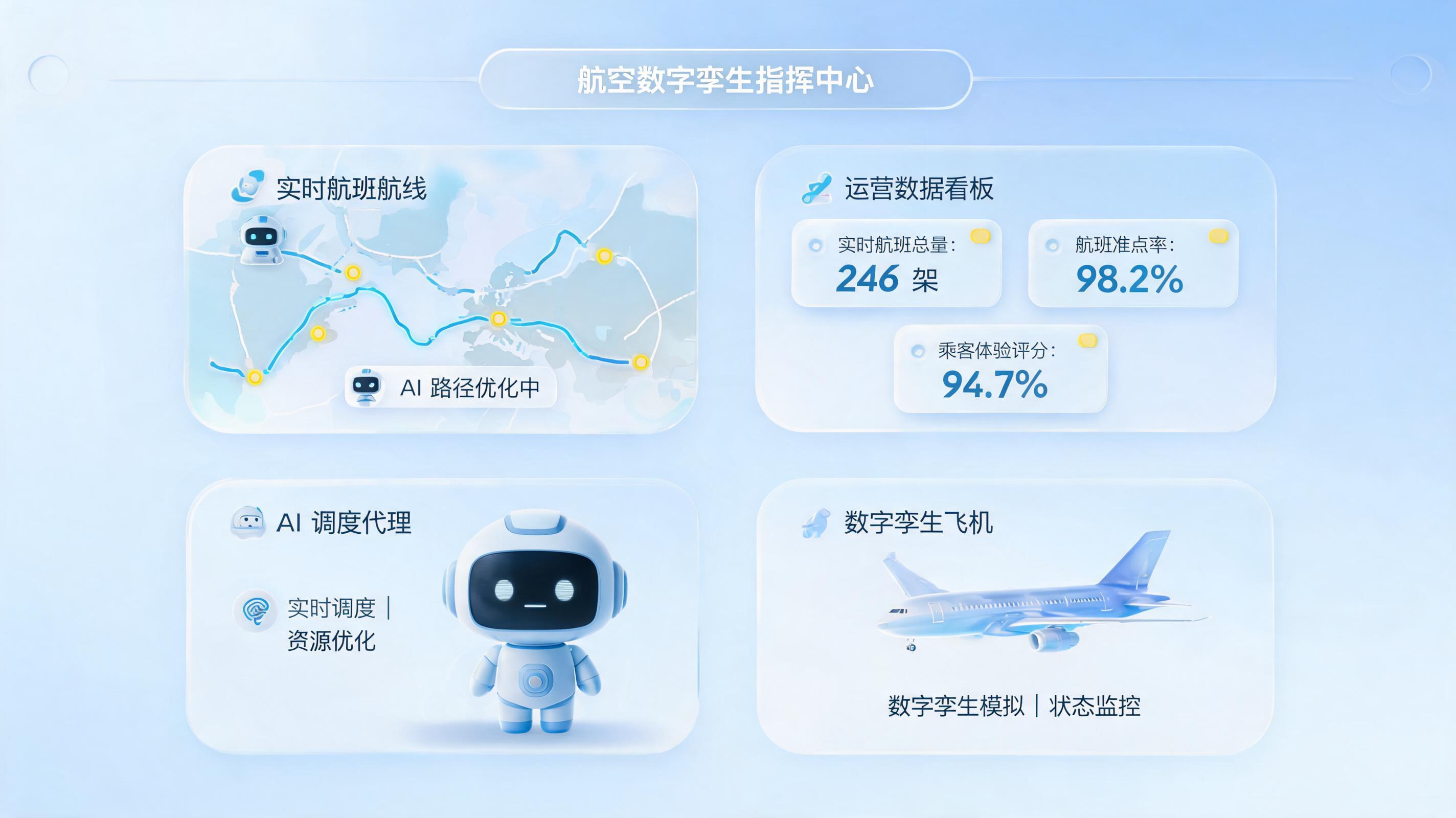 如何用数字员工优化航班排班和路由？解锁航空运行效率新高度