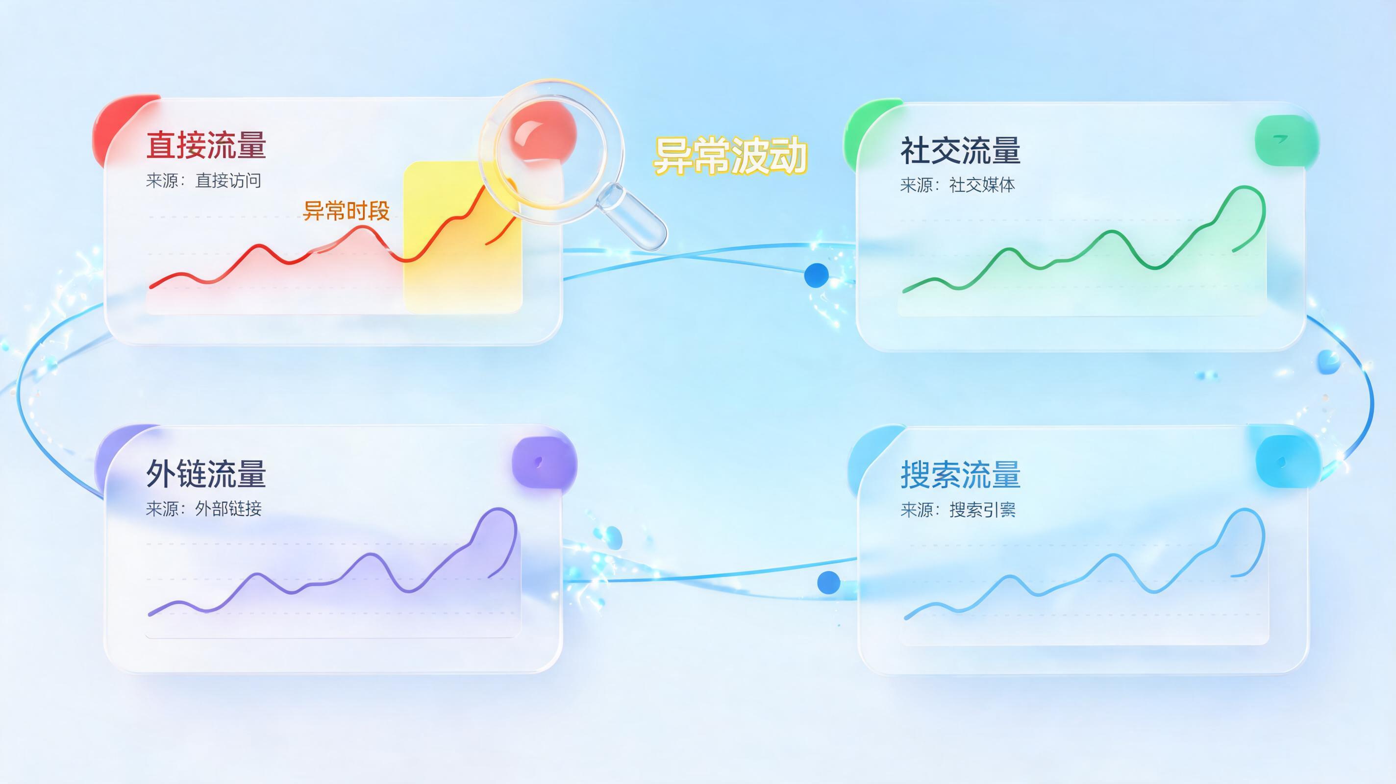 直播流量来源怎么自动分析?零代码搭建四维归因体系,让每一分流量都算数