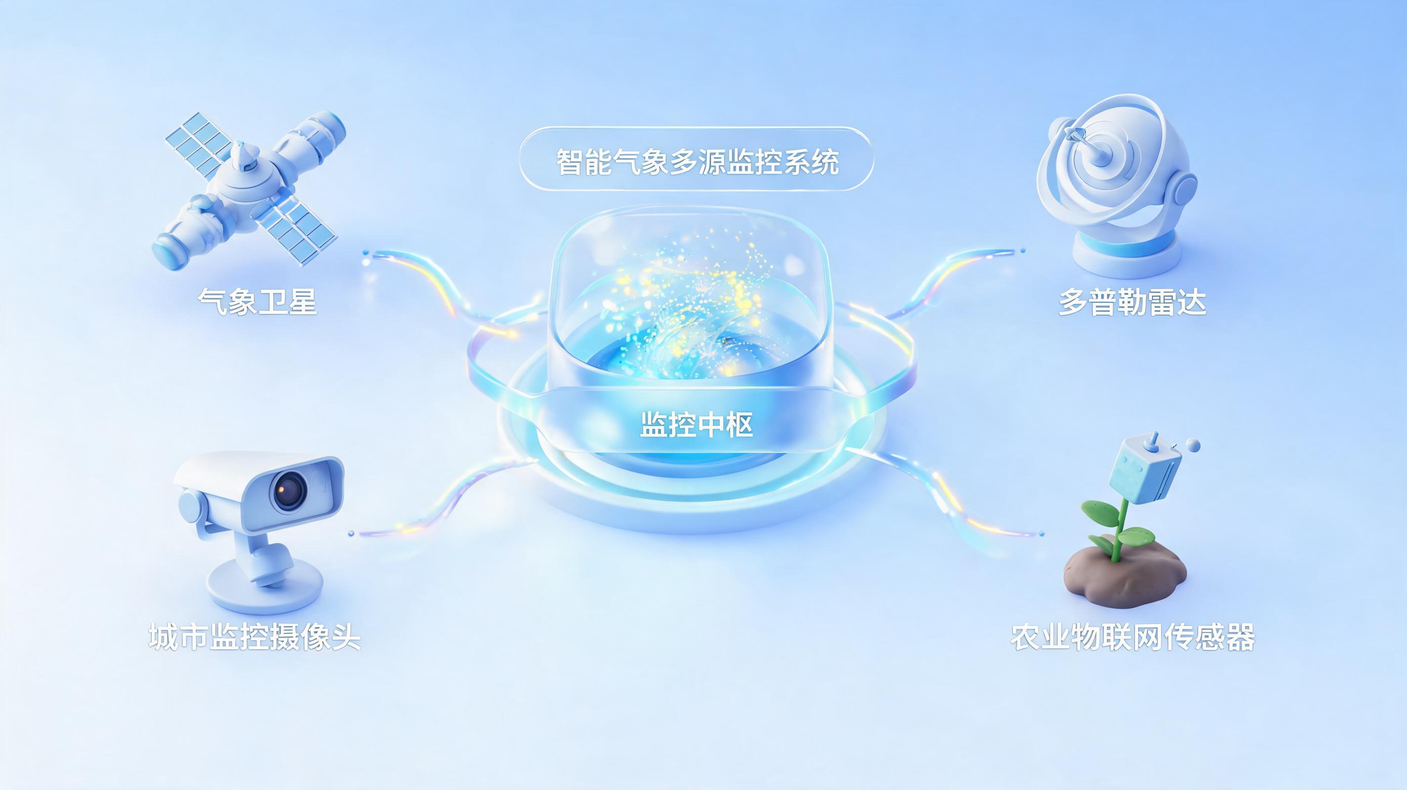 气象预警智能体支持哪些数据采集渠道?一文看懂立体化感知网络如何构建
