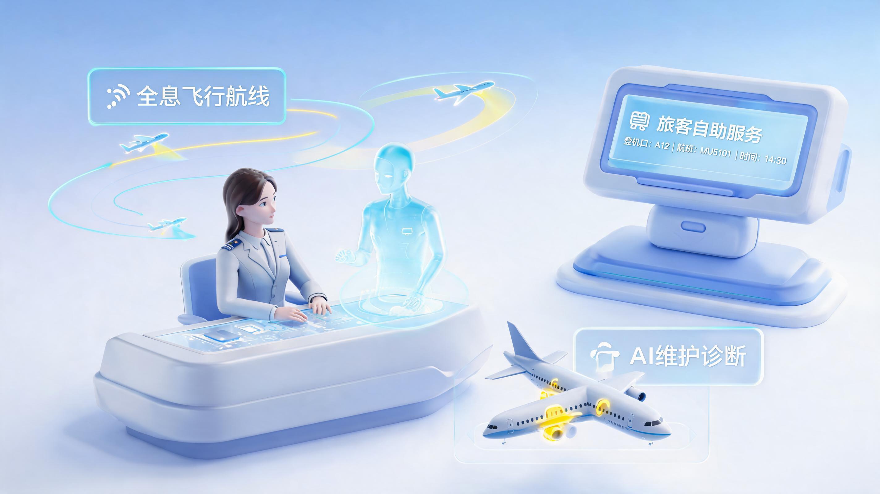 航空业如何通过数字员工实现降本增效？一文详解AI+RPA落地路径与真实案例_图1