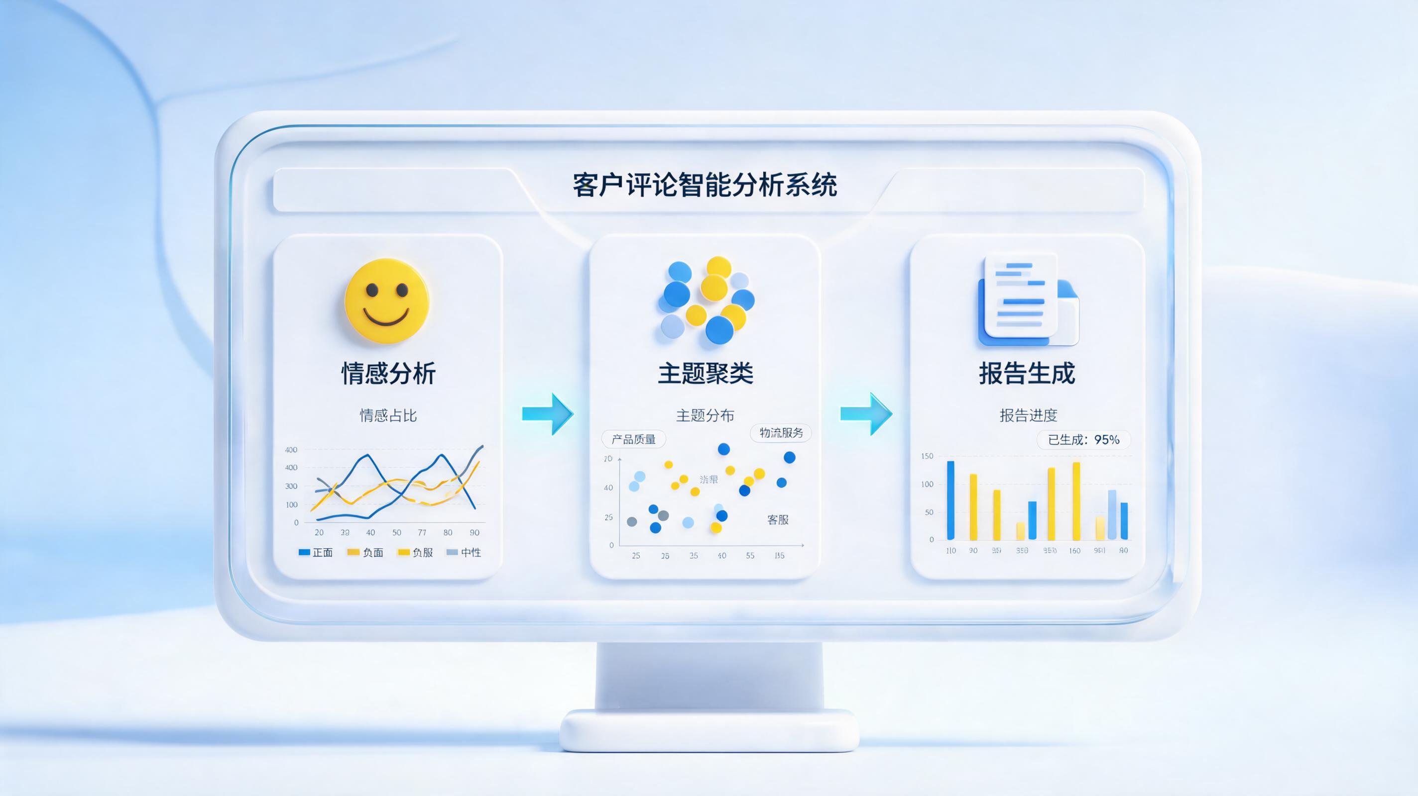 评论分析报告自动生成方法有哪些？从零代码到企业级应用的全路径拆解_图1
