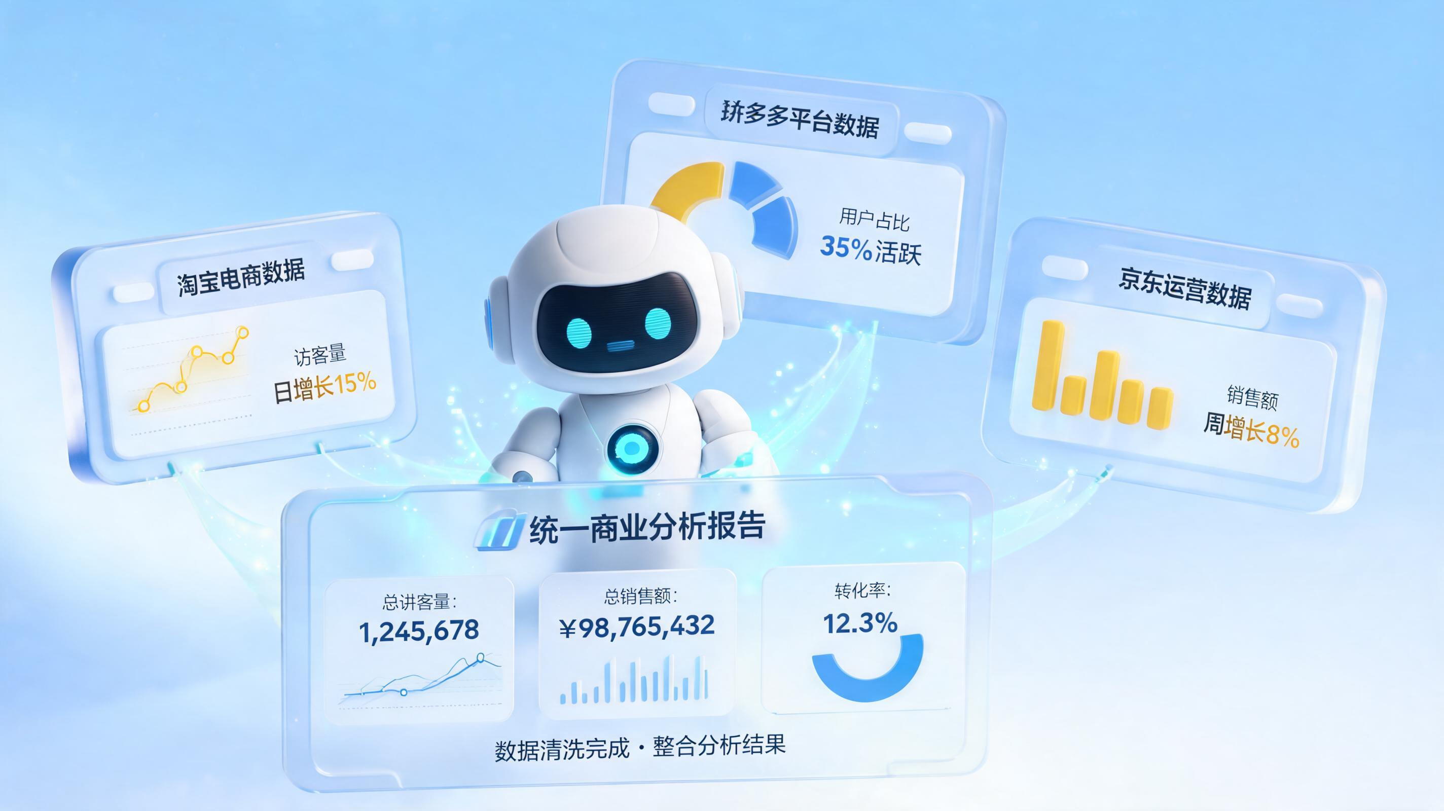 历史大促数据自动汇总怎么做？零代码搭建AI智能体全流程解析_图1