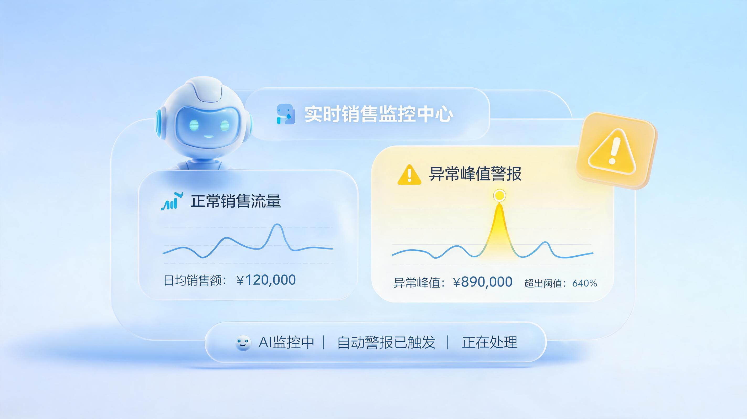 商品销量异常波动自动提醒是什么？实现从人工盯盘到智能响应的闭环_图1