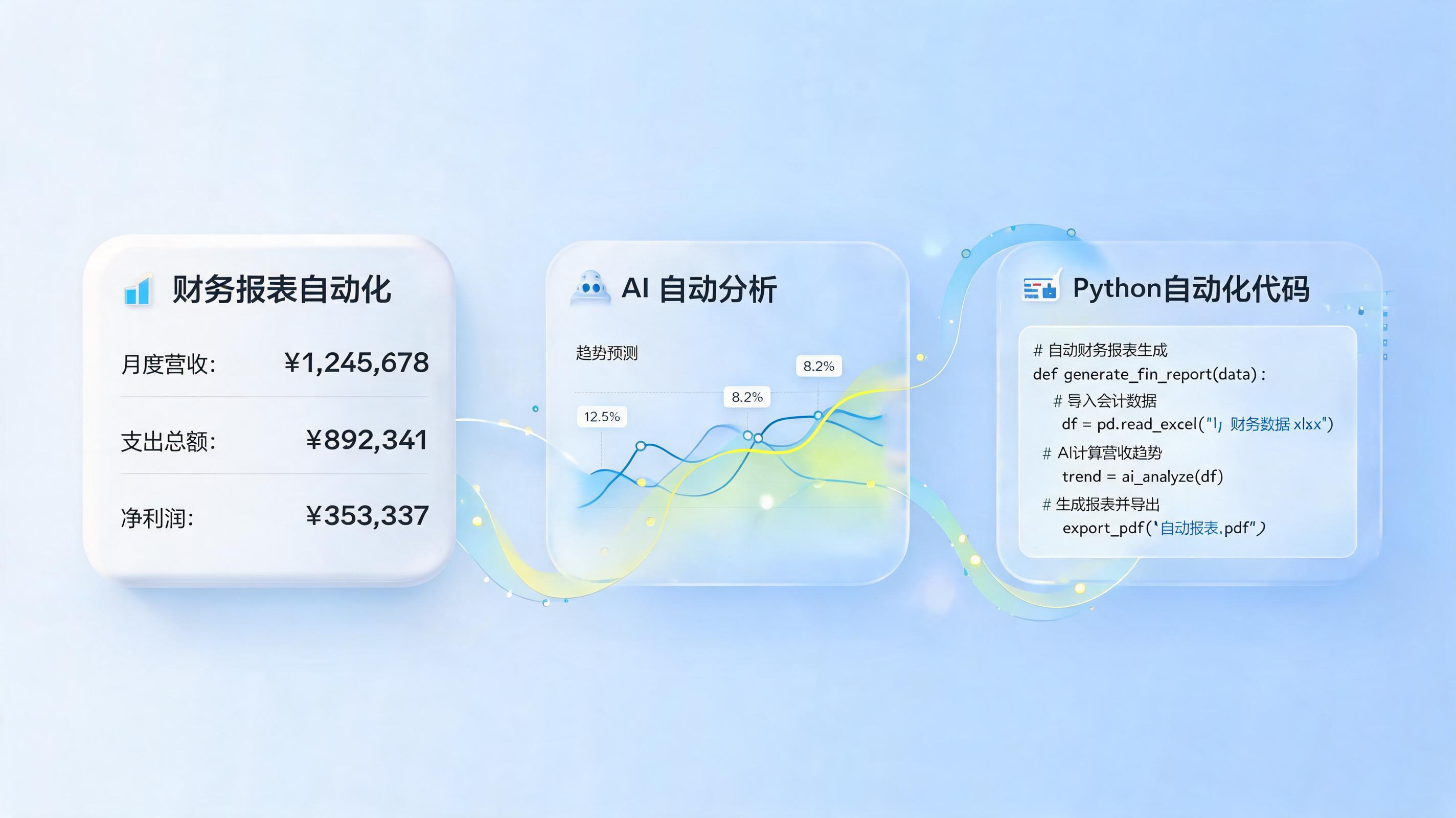 月度财务报表怎么自动生成？一文读懂三大主流路径与数据基石_图1