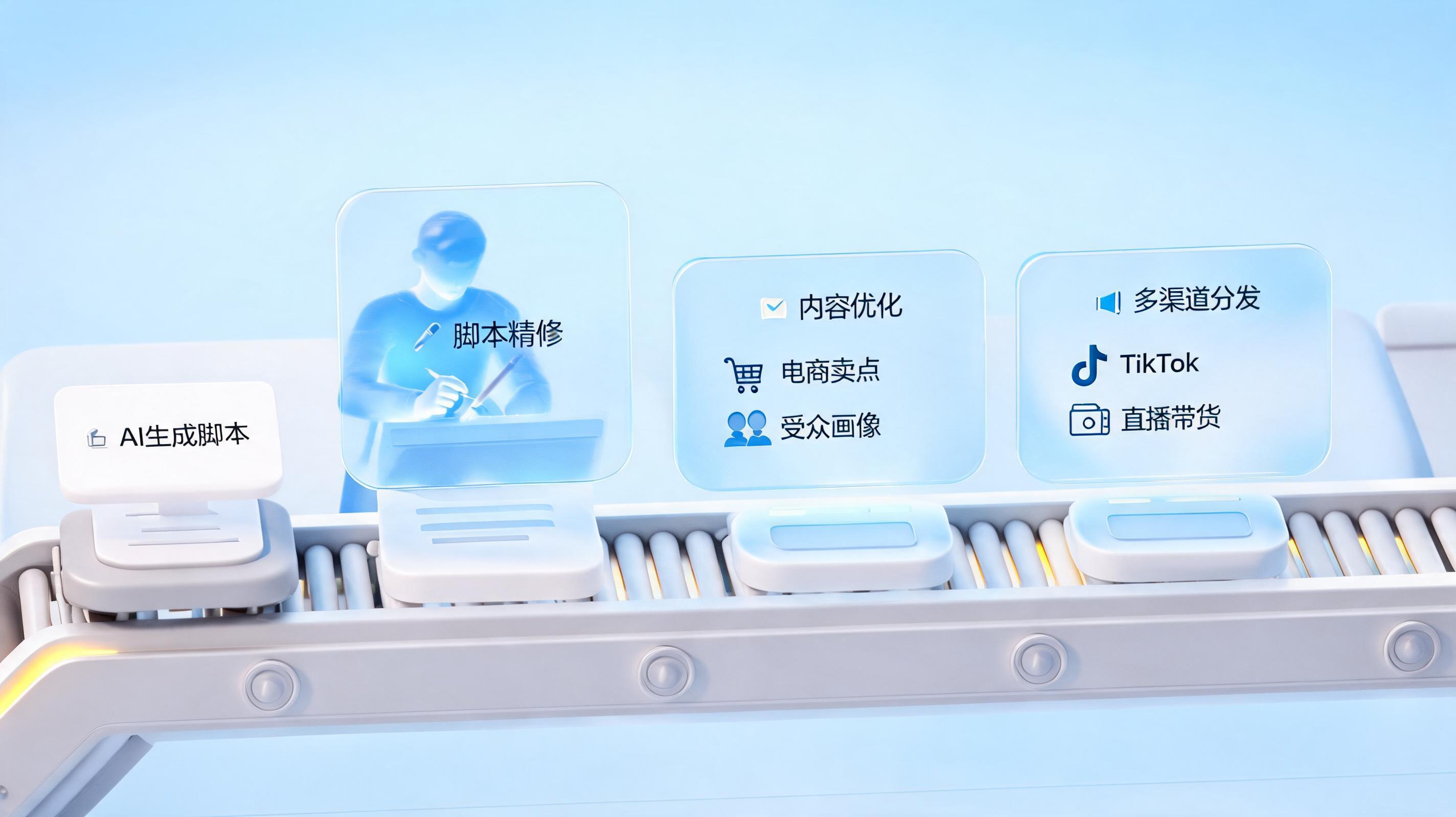 电商大促口播稿怎么批量生成？AI协同+智能体落地全流程拆解_图1