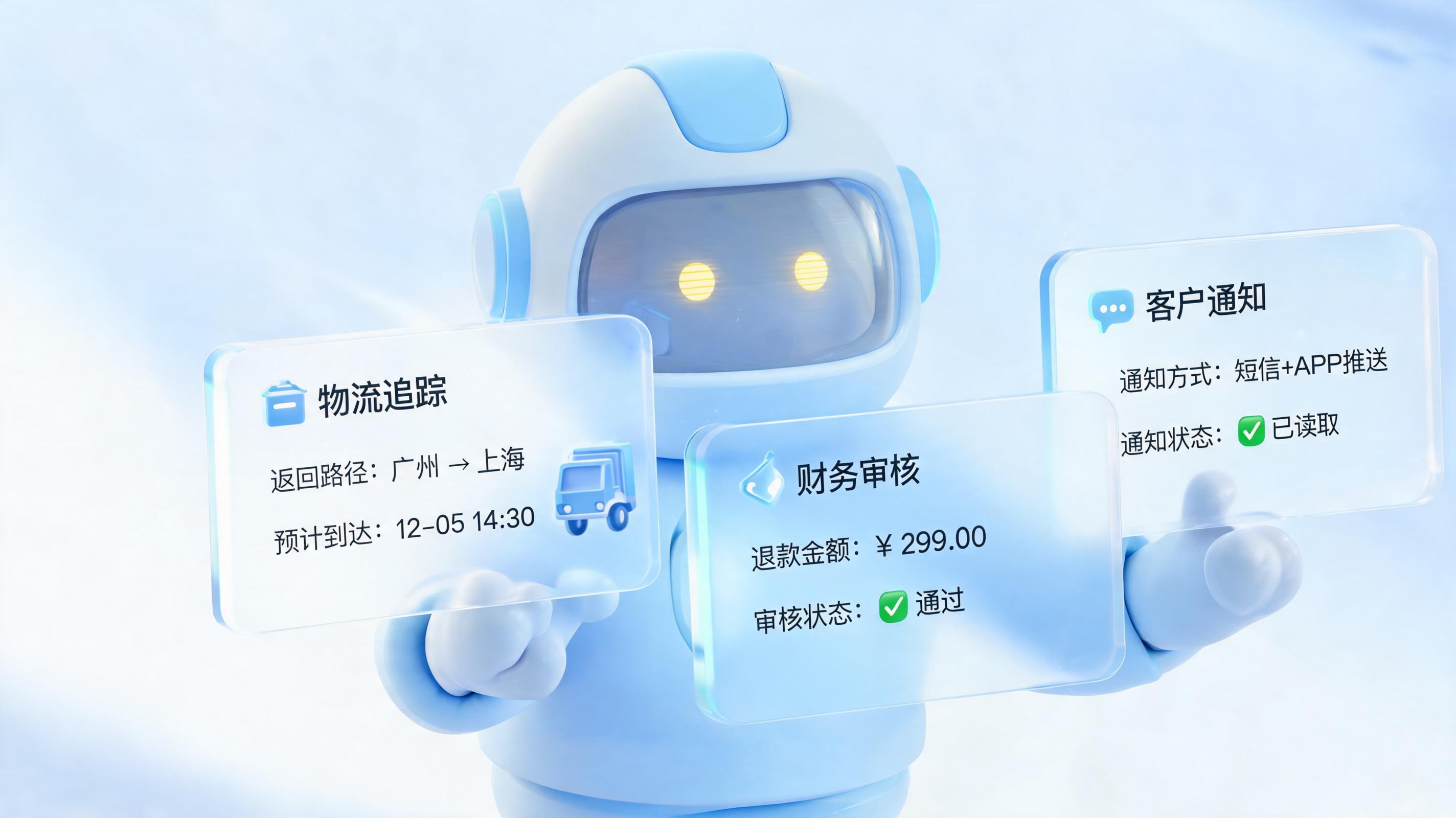 大促退款流程怎么实现自动化？从人工1小时到AI秒级处理的端到端方案拆解_图1