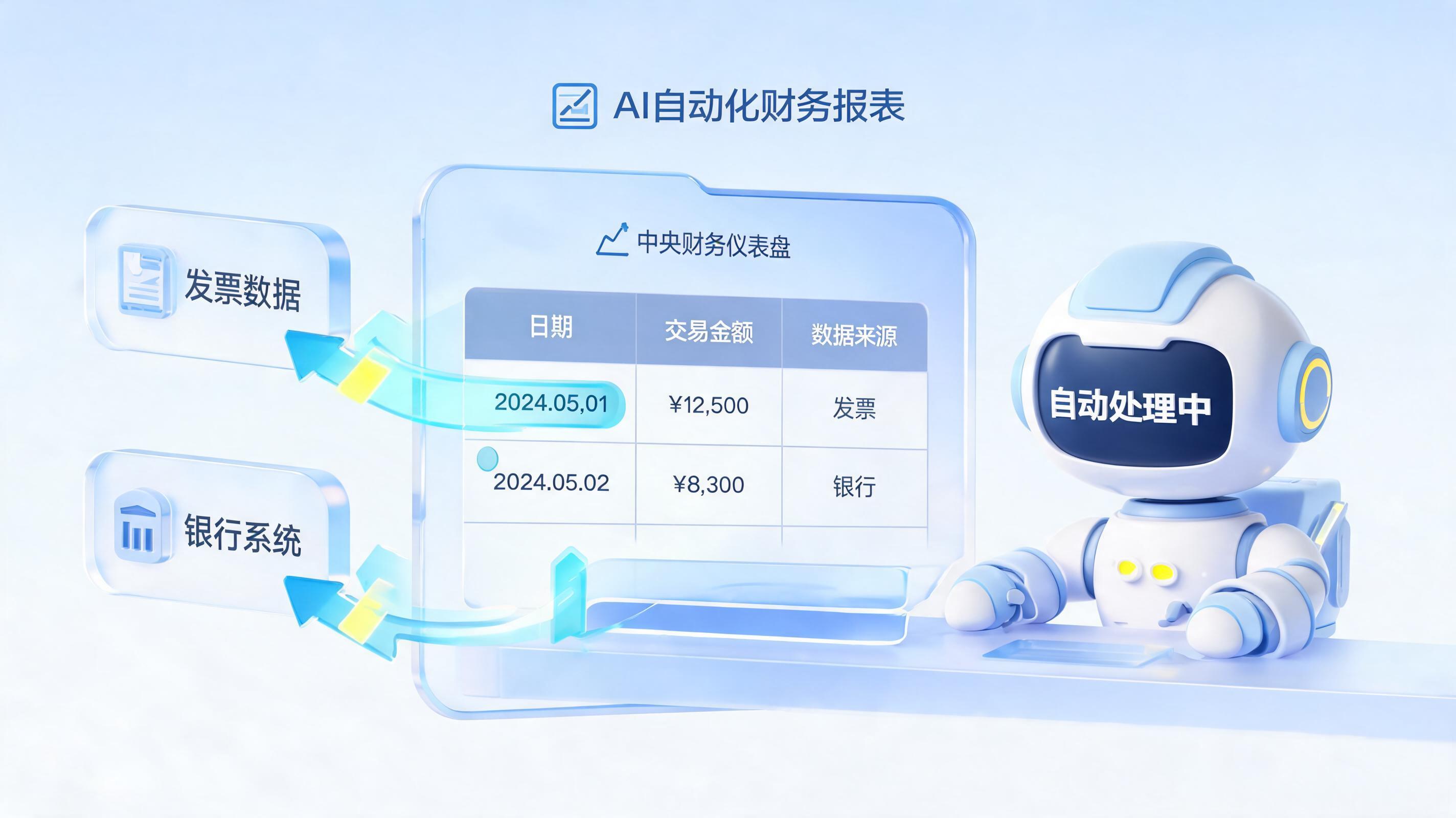 财务每天重复做表怎么用机器人代替？零代码实现报表自动化，释放数据价值
