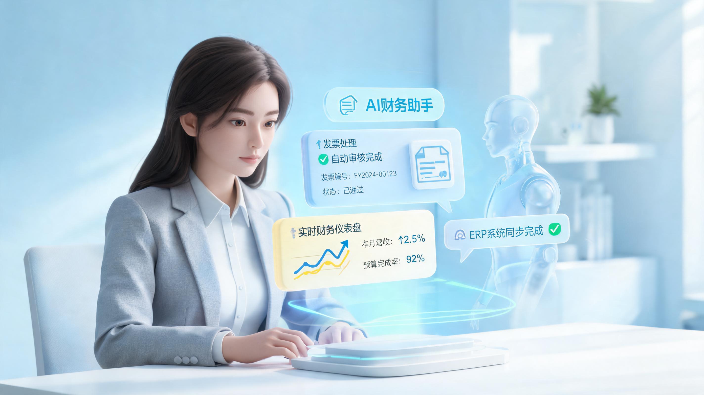 财务人员如何用智能体提升价值？一文读懂数智化转型实操指南