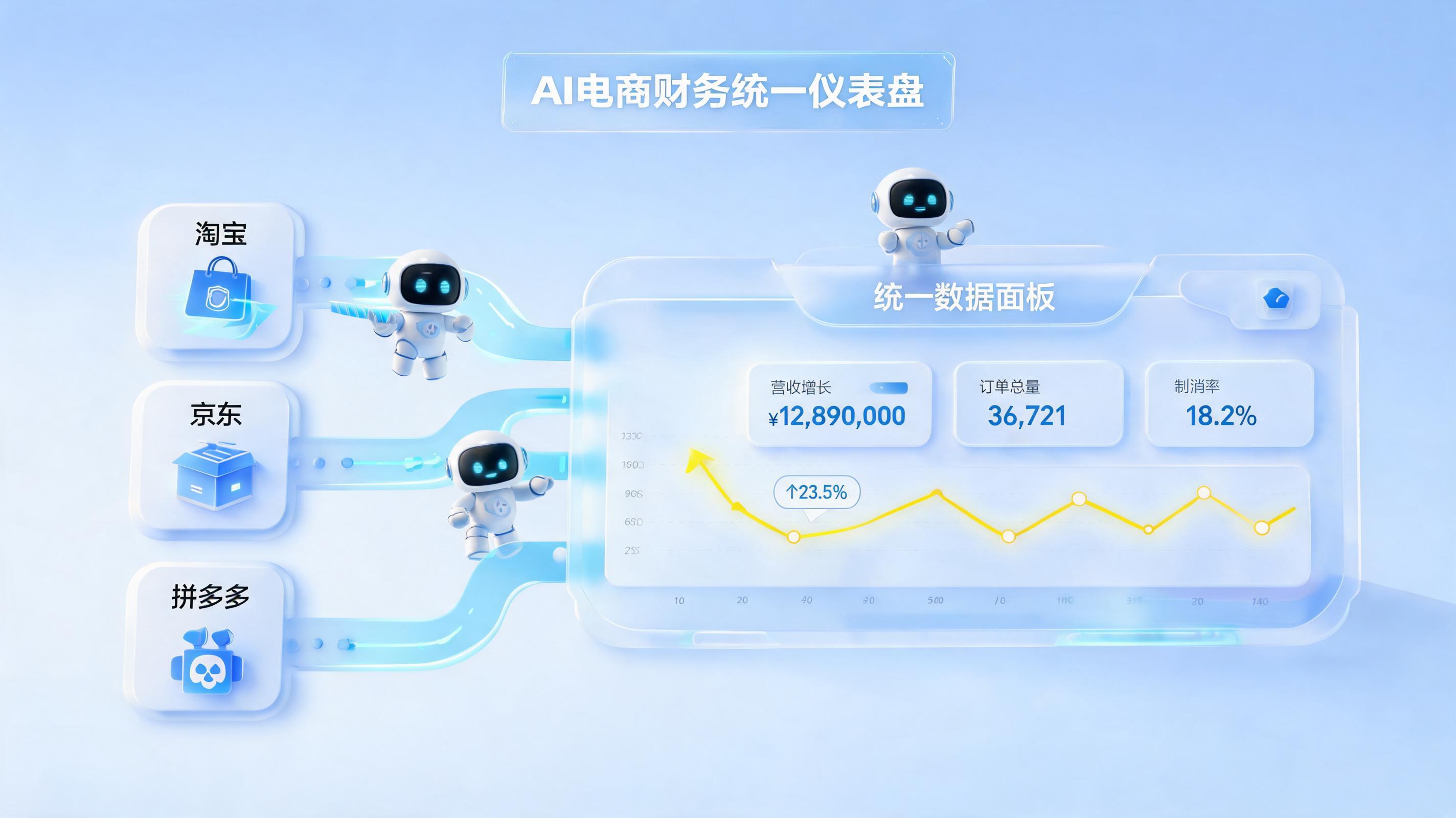 多店铺多渠道财务数据如何实现零人工干预的精准利润核算？_图1