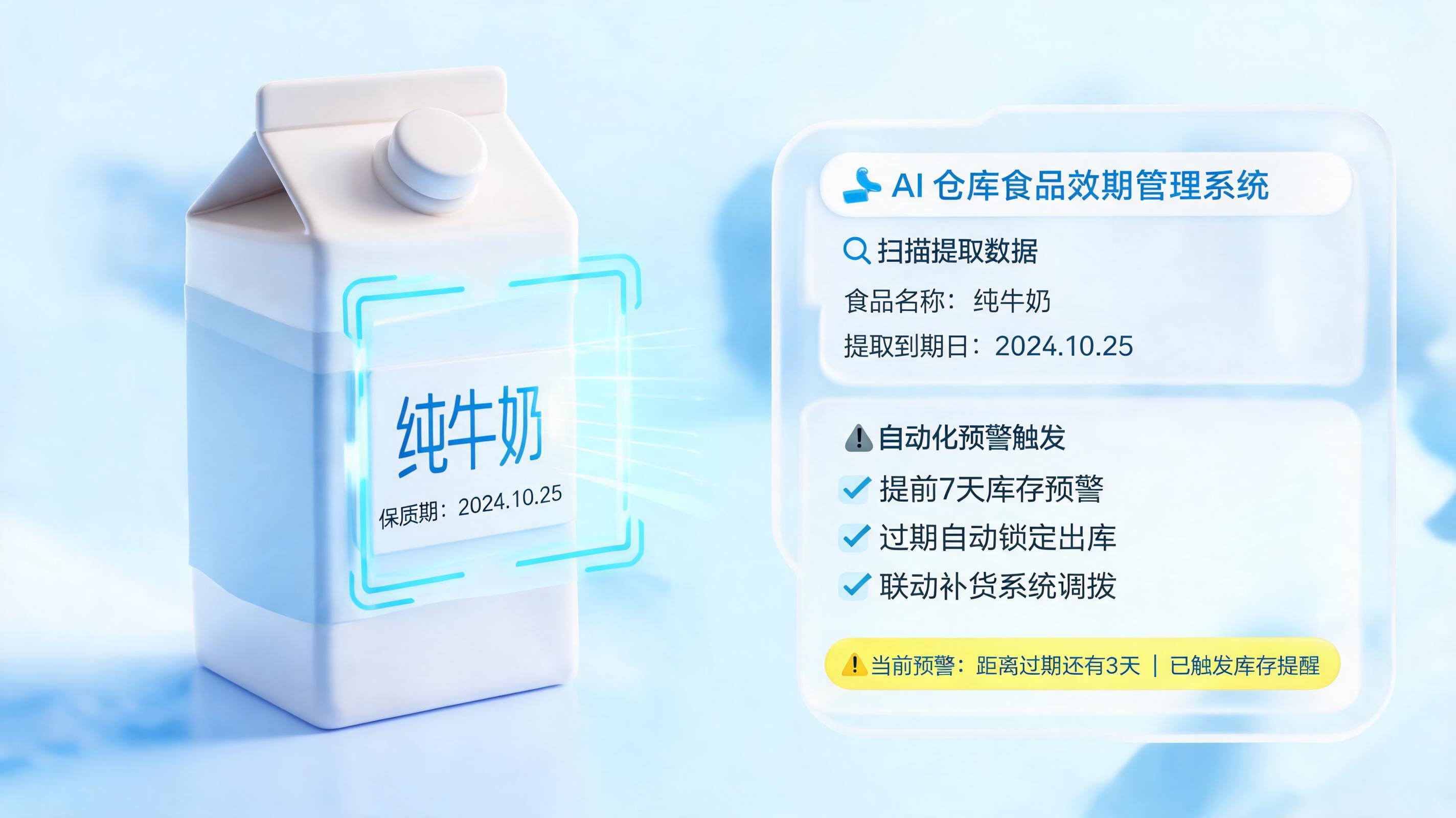 食材过期怎么自动预警提醒?企业级智能体全流程拆解