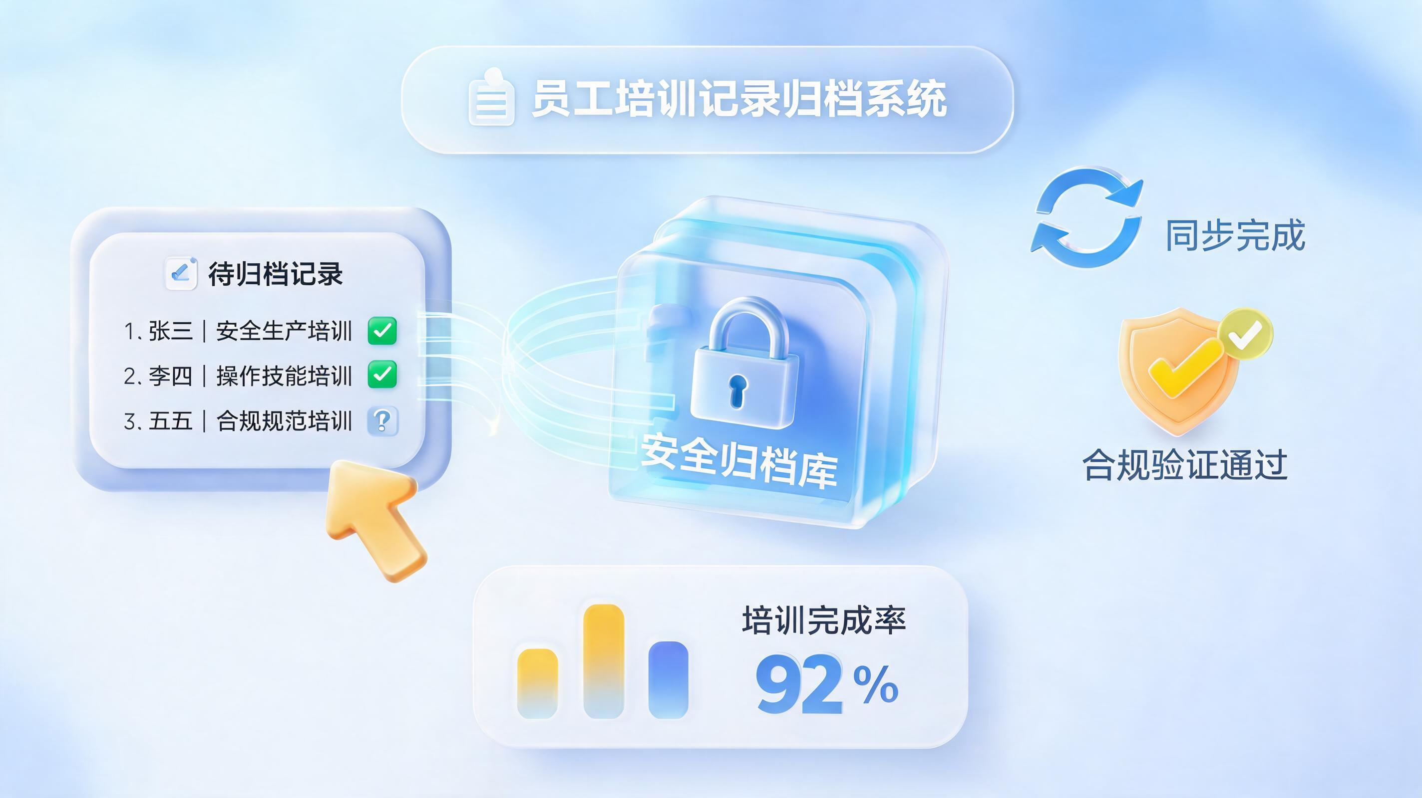 企业培训记录如何实现自动化归档?一文详解企业培训体系自动化革命