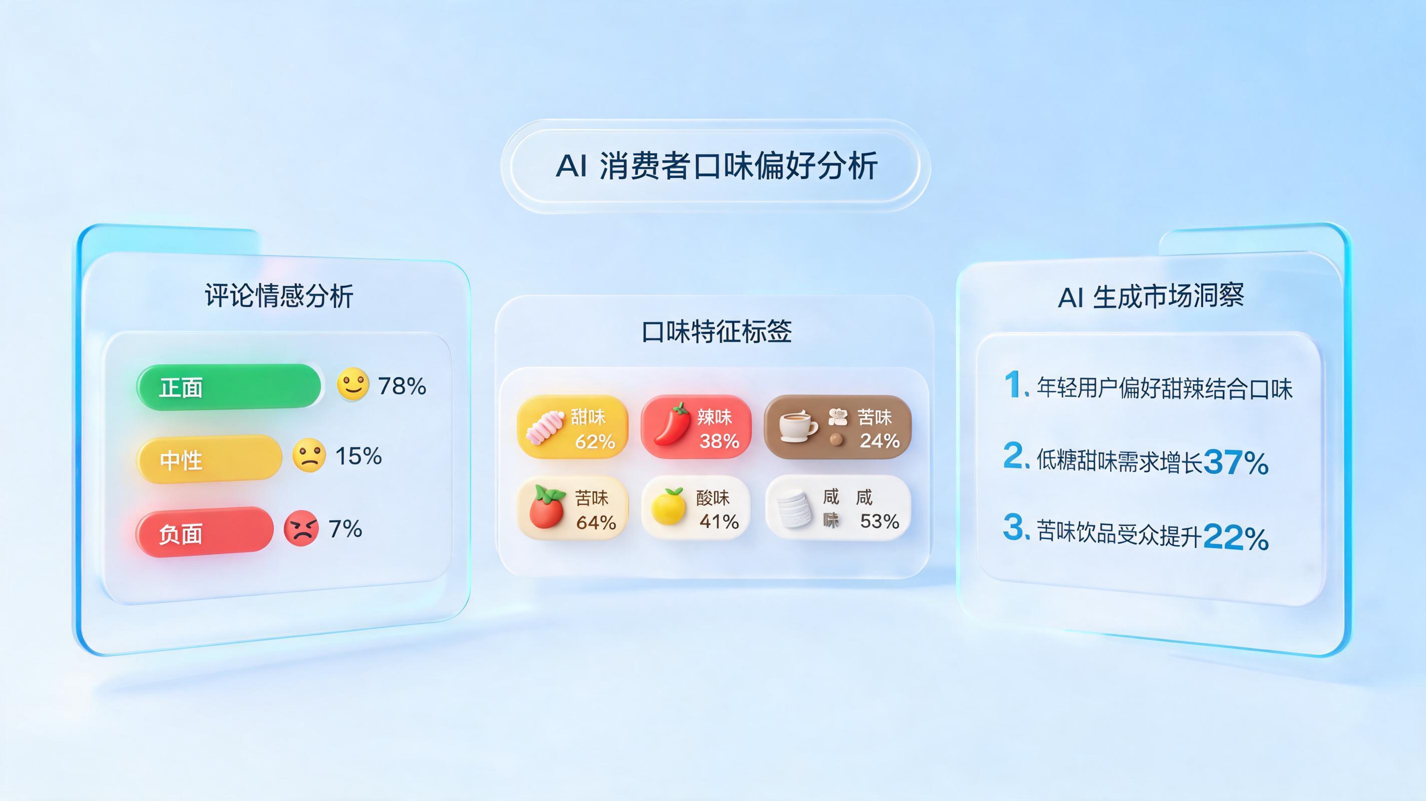 消费者口味偏好怎么用大数据自动分析？企业级智能体让市场洞察从3周缩至3小时