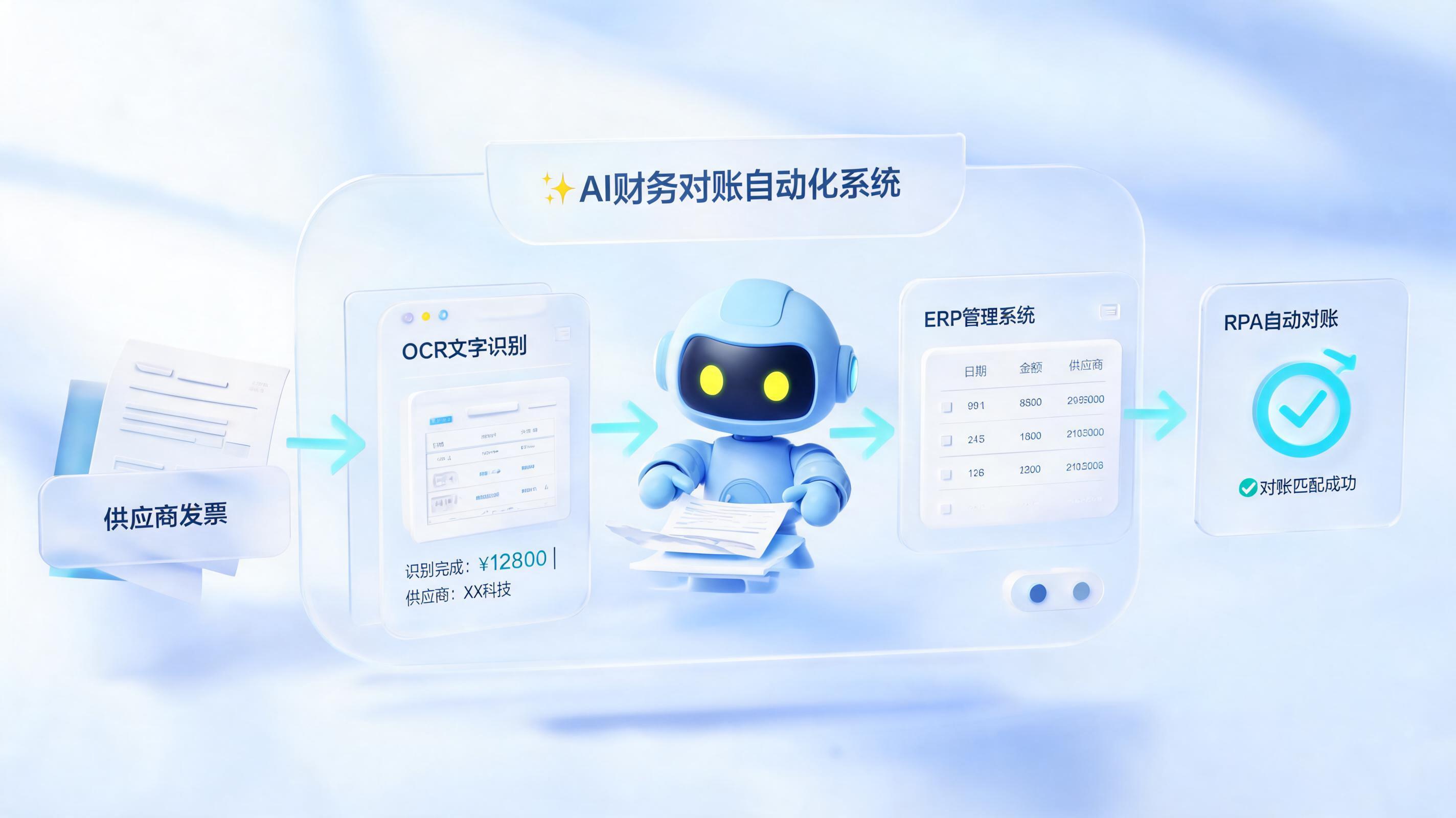 供应商对账怎么自动完成?一文拆解零人工干预的智能对账方案