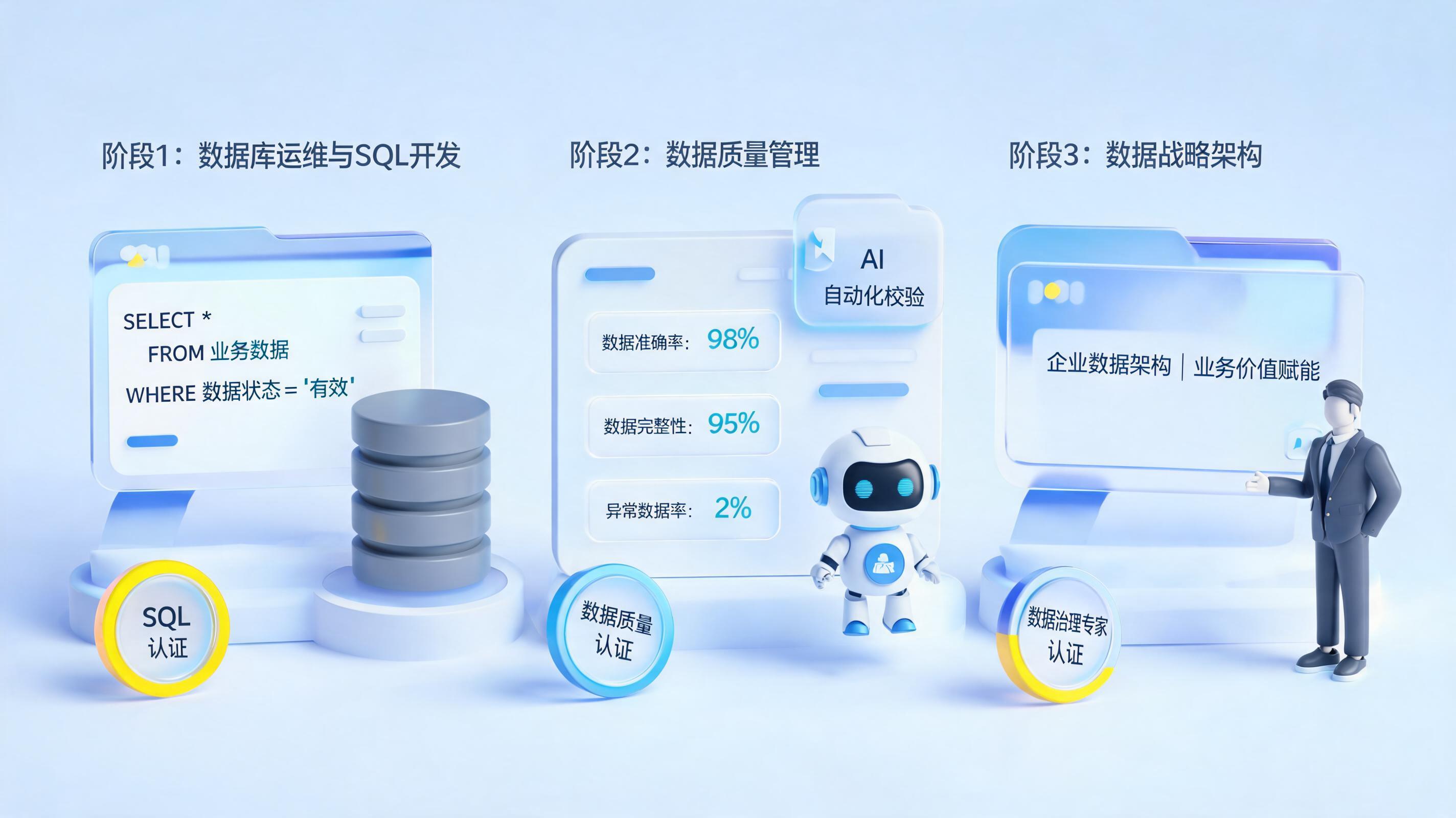 数据治理工程师的职业晋升路径是什么？一文详解职业发展蓝图