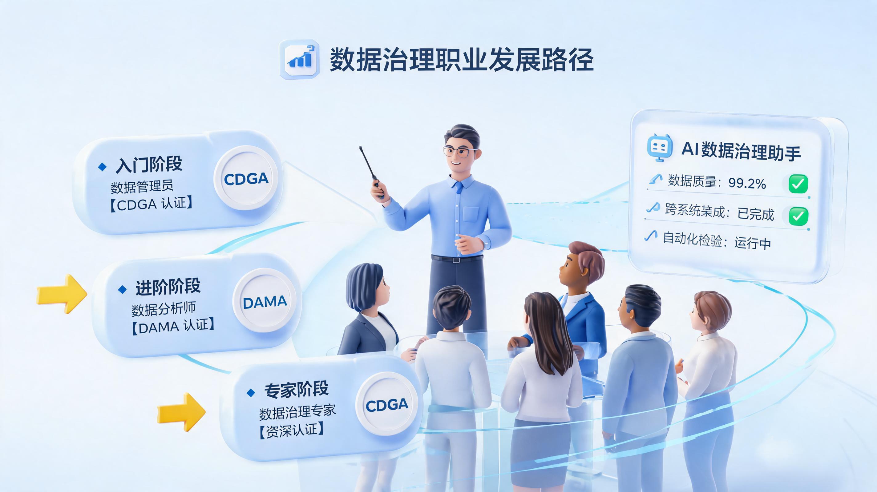 数据治理培训课程怎么选不踩坑？一文详解选课框架与避坑指南