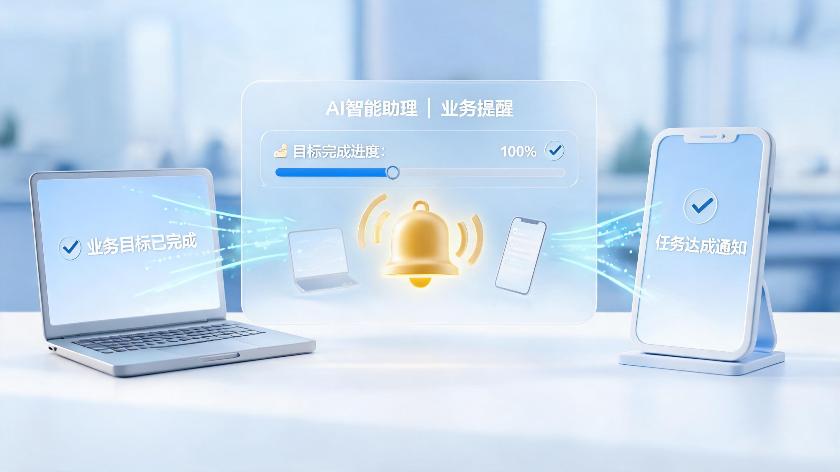 业绩完成进度如何实现自动推送提醒？零代码搭建与AI智能体落地全解析_图1