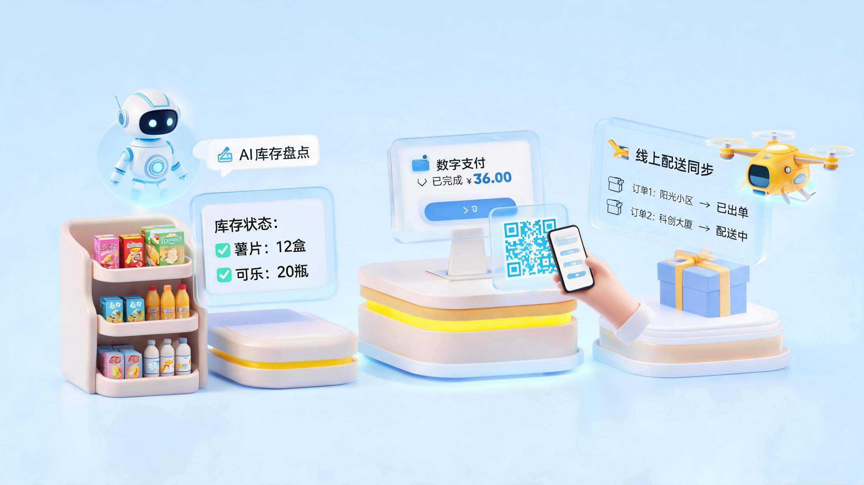 怎么用RPA提升便利店运营效率？一文详解数字员工的降本增效实操_图1