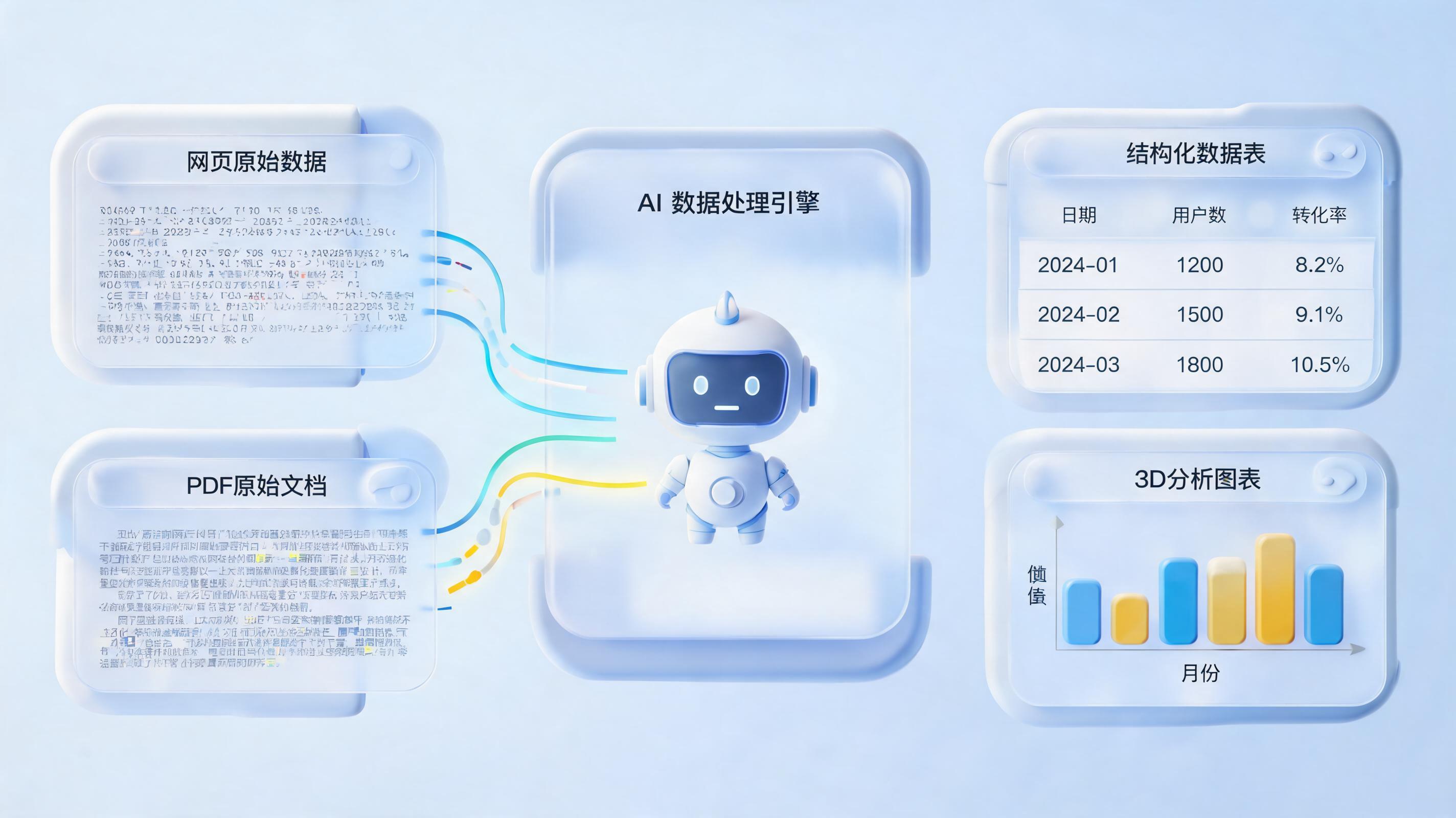 自定义数据采集分析用AI怎么做？一文看懂企业级智能数据处理全流程_图1