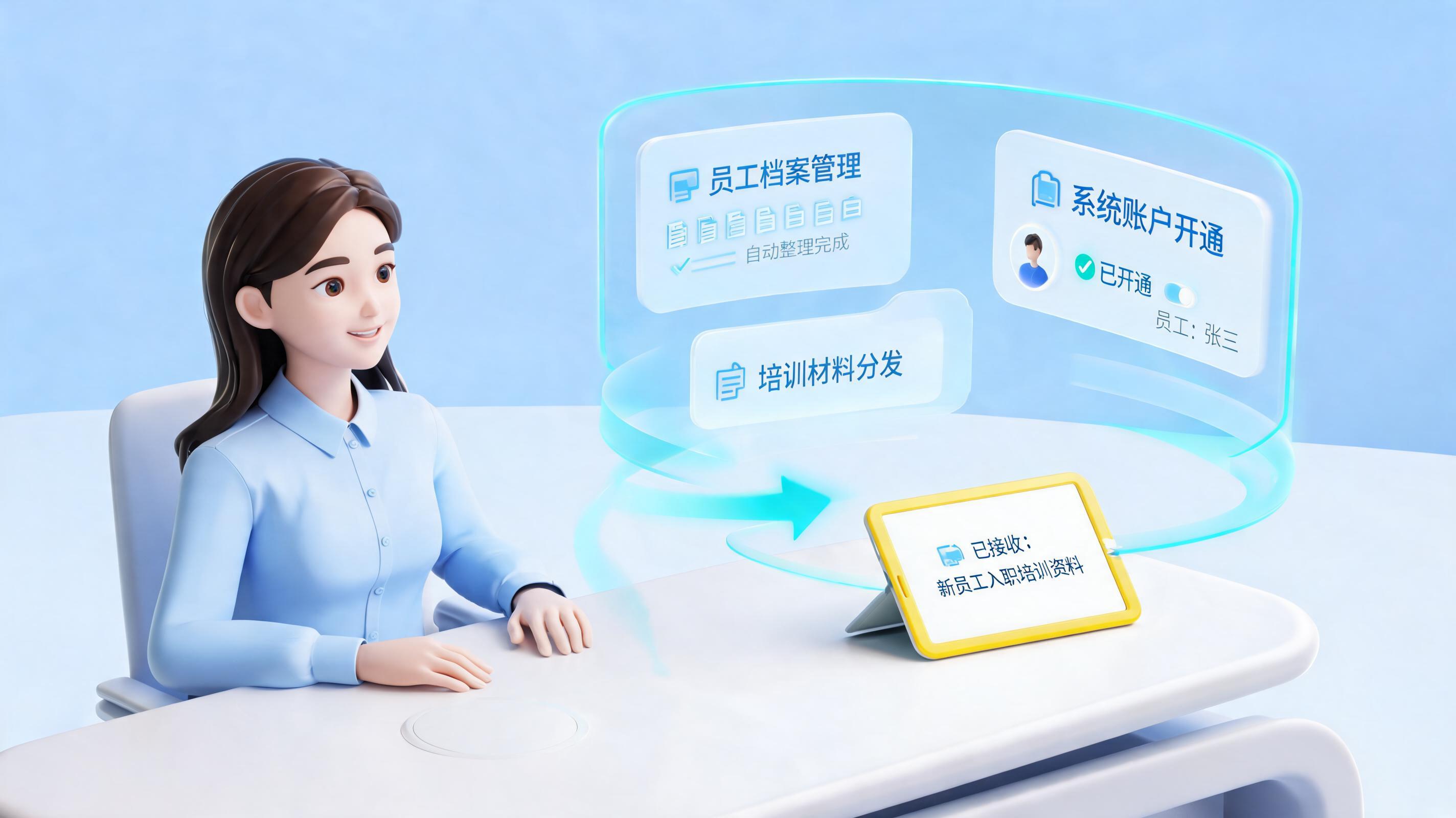新员工培训手动操作门槛高怎么办？实在Agent一句话搞定全流程_图1