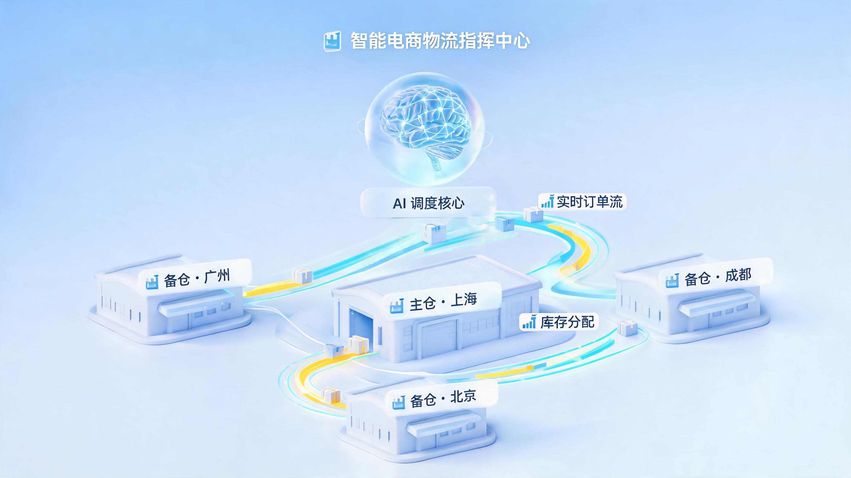 订单暴涨如何应对？实在Agent自动分流至备用仓库实战解析_图1