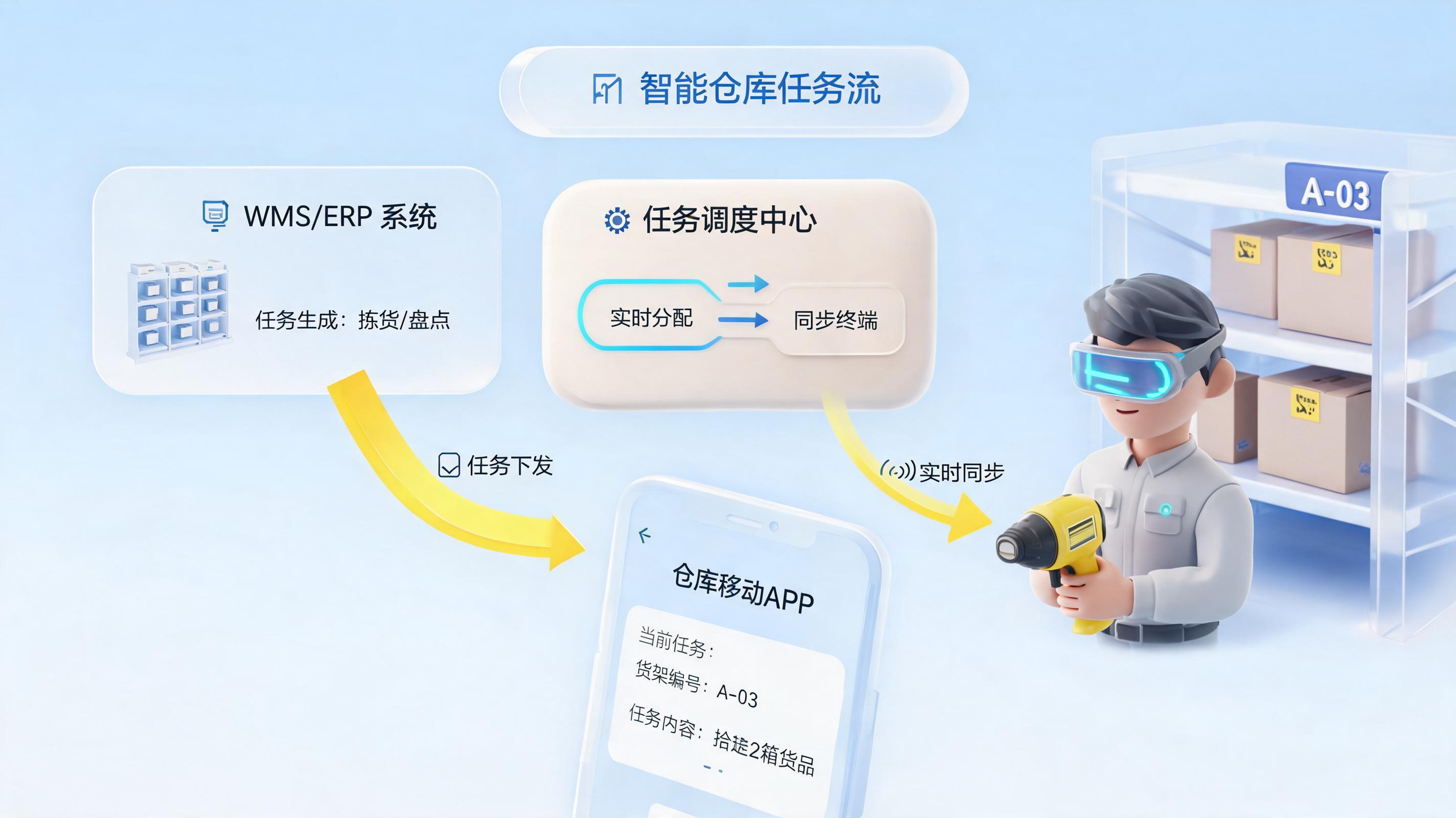 仓库人员如何实时知晓出入库任务？实在Agent智能体实现主动感知与零延时协同
