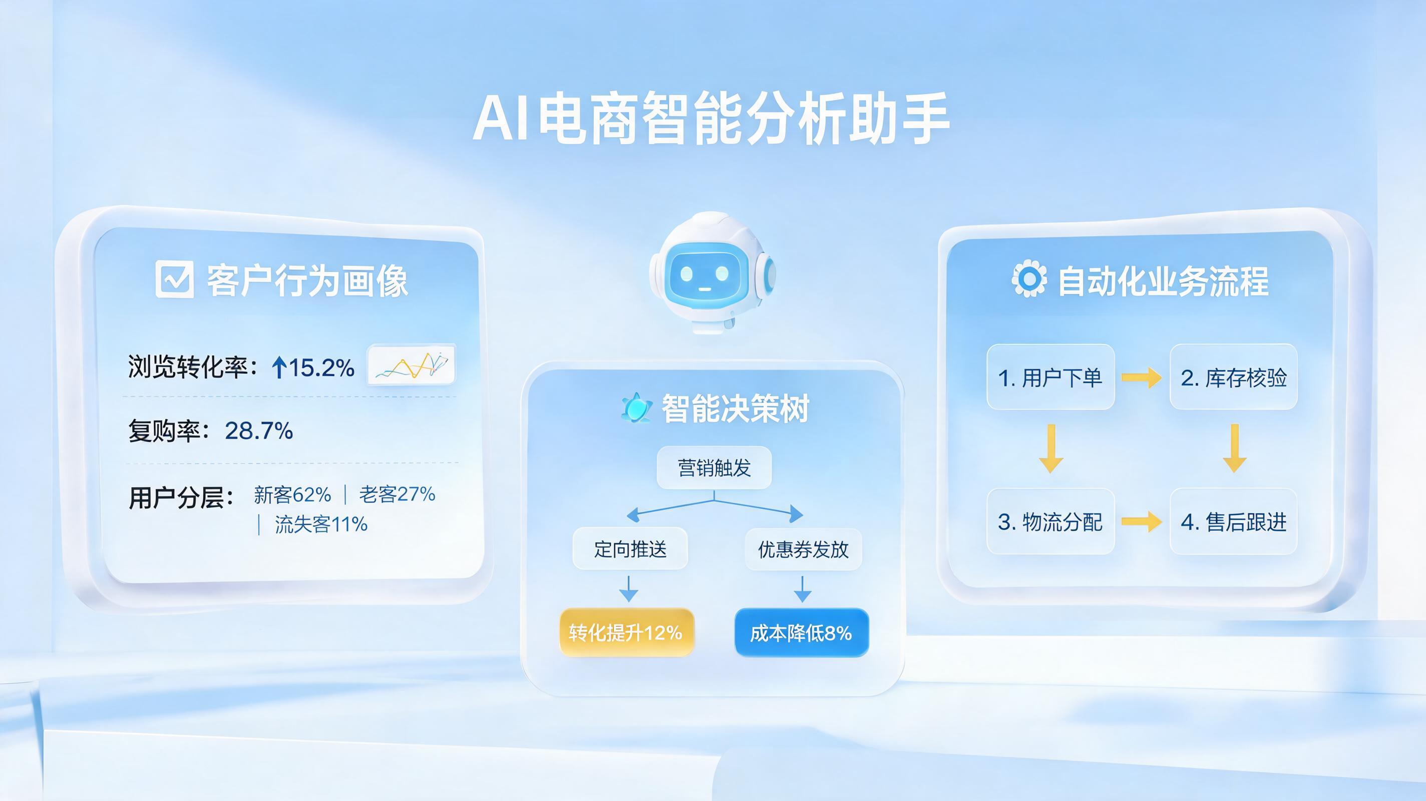 AI智能体如何基于历史数据重构大促客服？效率提升300%与成本管控全解析_图1