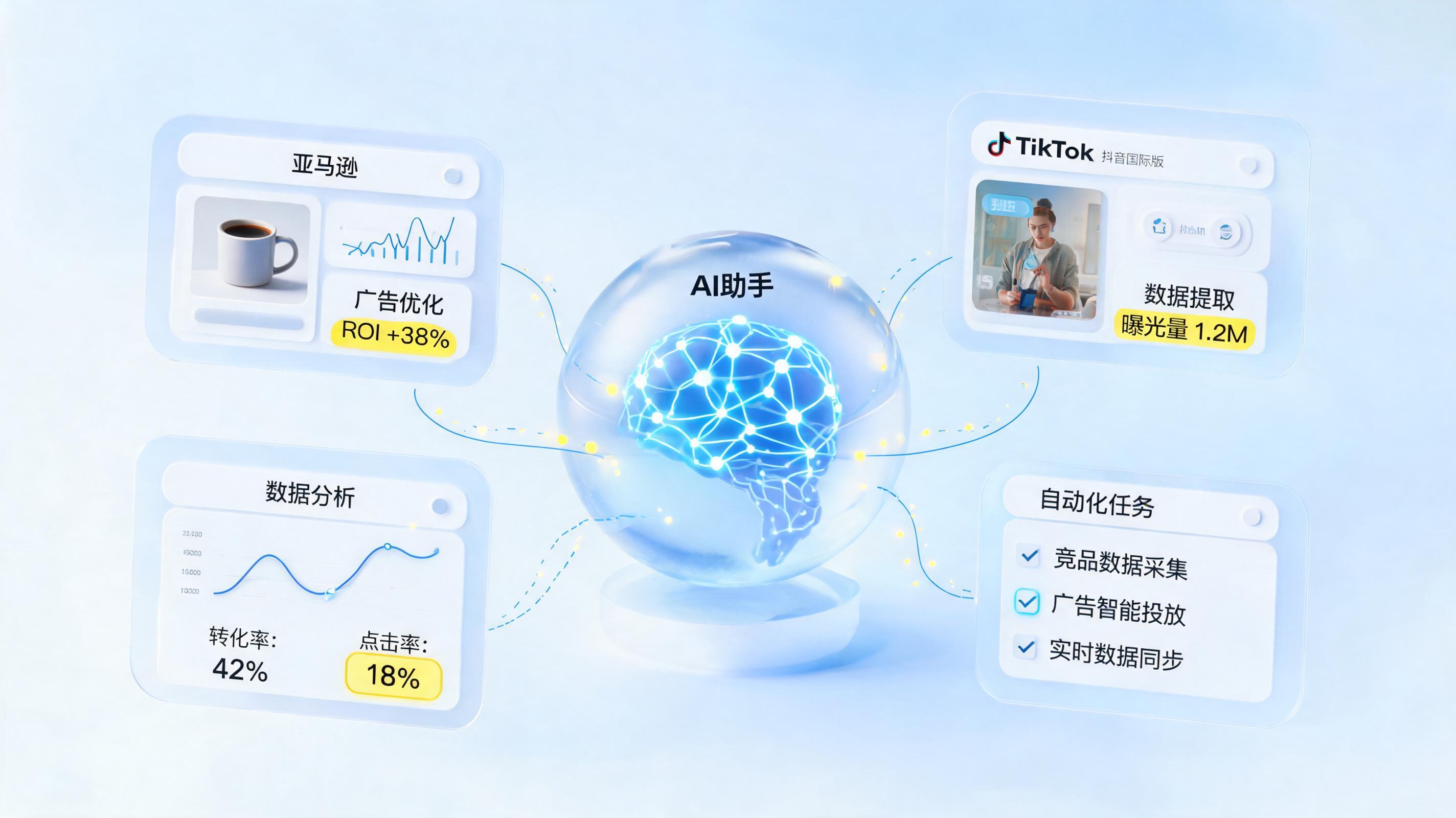 跨境电商运营中80%精力消耗在重复任务，如何通过实在Agent自动化释放？