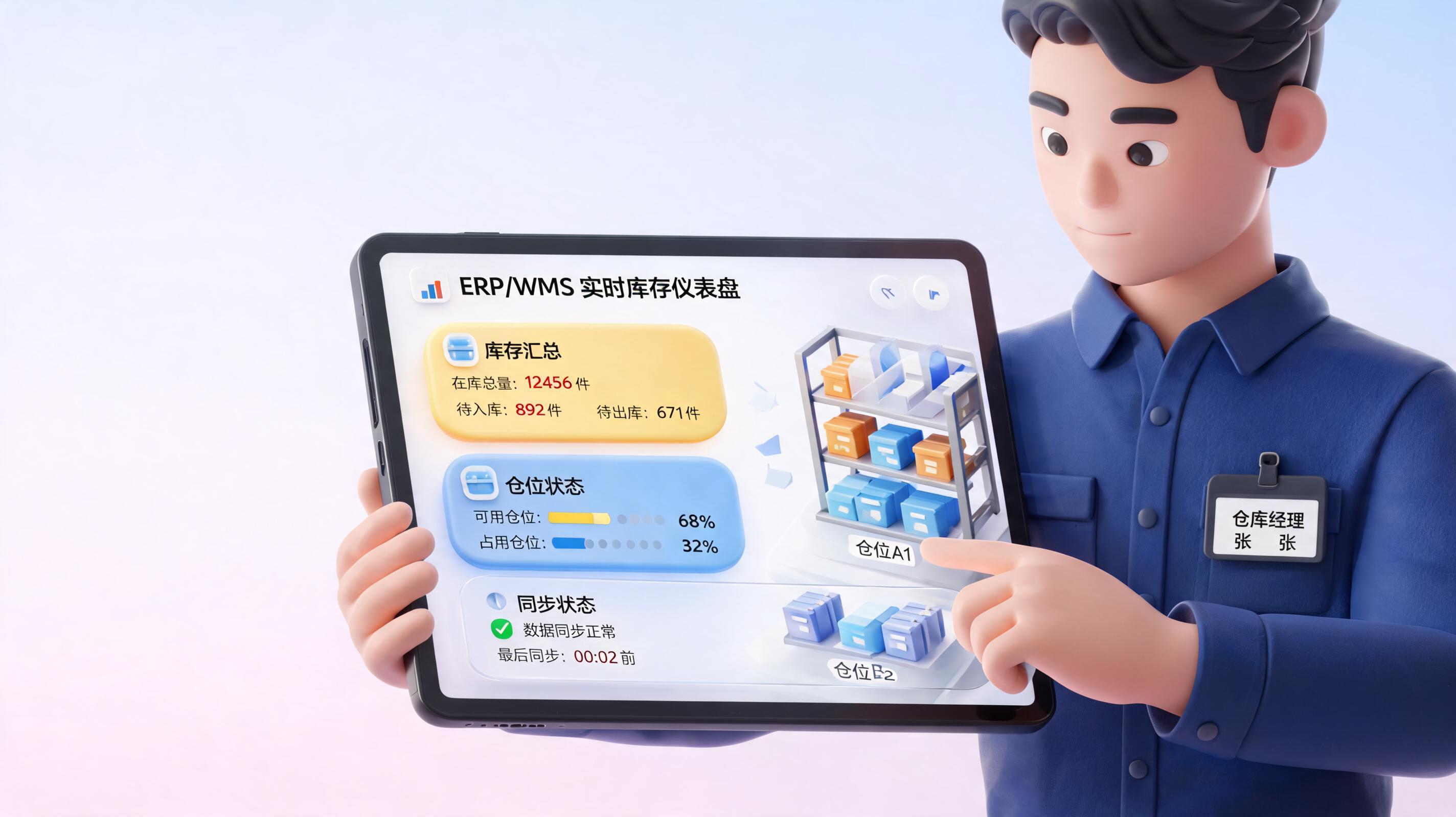 仓库管理人员如何用实在Agent实时查看各仓库存？企业智慧库存管理实战指南_图1