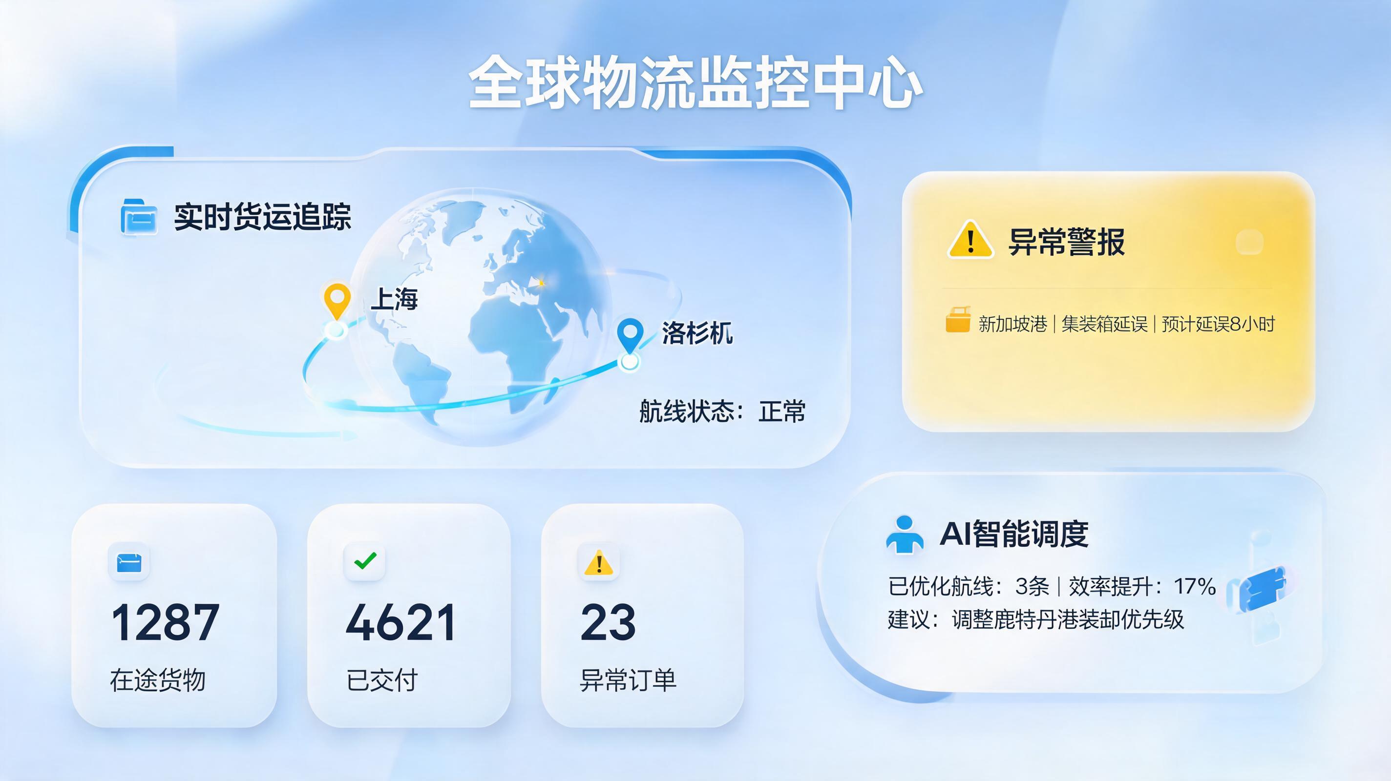 物流货物轨迹监控怎么做？一文详解实在Agent如何实现从“看见”到“控制”的全链路闭环_图1