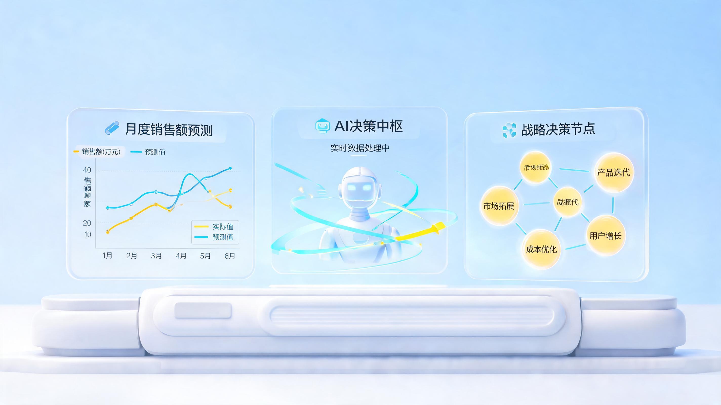 实在Agent内置AI能力，如何实现数据预测与策略推荐？一文看懂企业级智能决策新范式