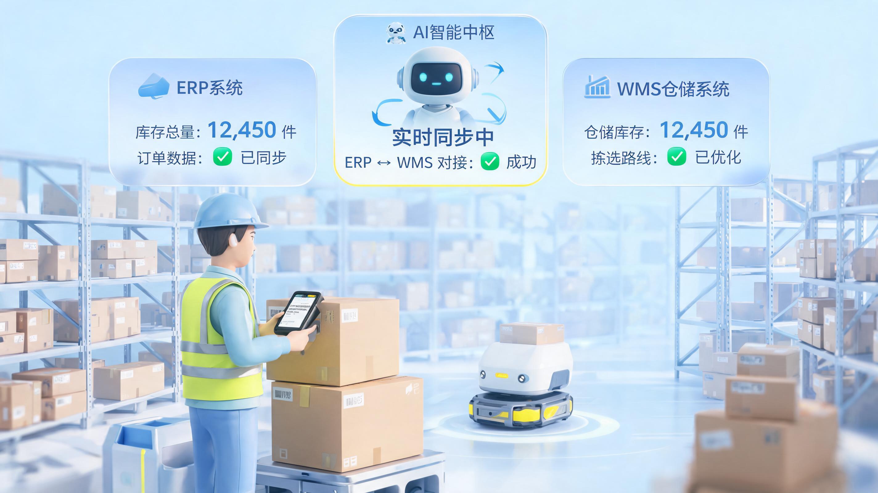 什么是智能发货方案？联动ERP与WMS，终结仓储重复劳动