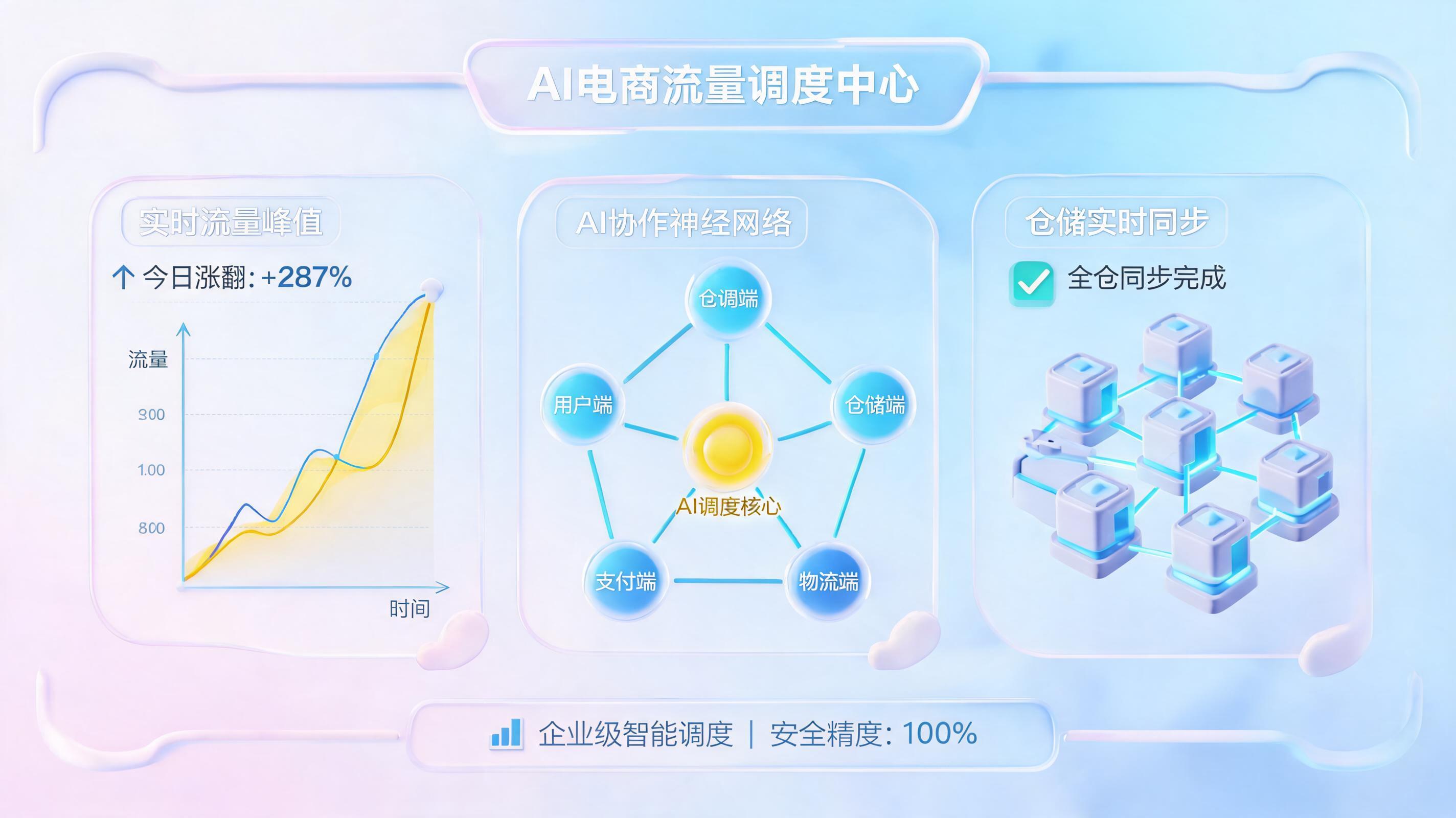 大促流量峰值与库存安全如何自动化平衡？实在Agent实现分钟级响应与动态协同_图1