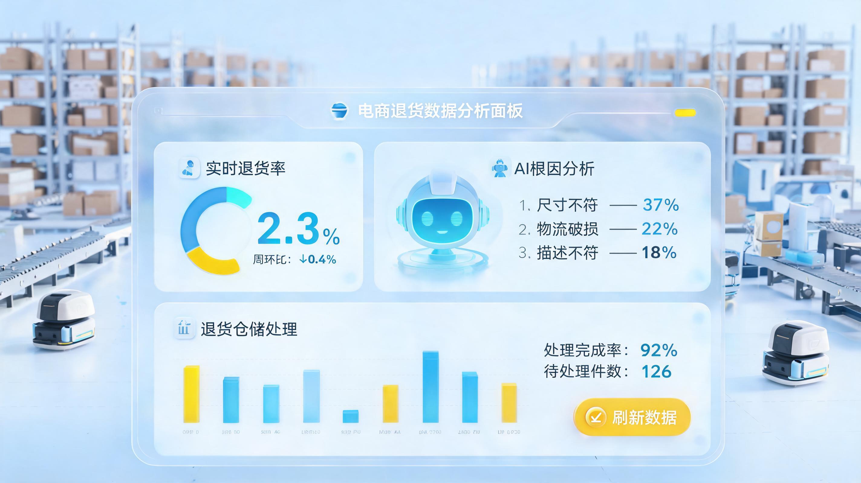 AI智能体如何自动监控退货率并及时预警？电商零售降本增效实战指南_图1
