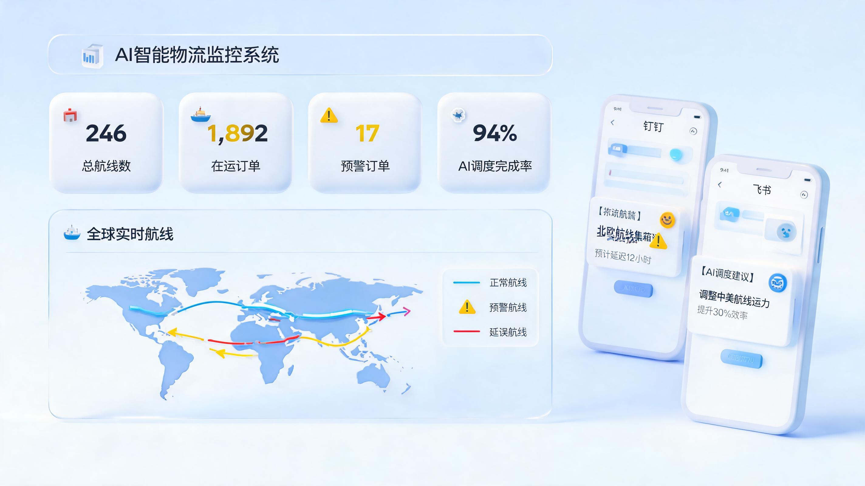 物流延误自动识别与告警该怎么做？实在Agent全流程闭环管理方案一文详解_图1