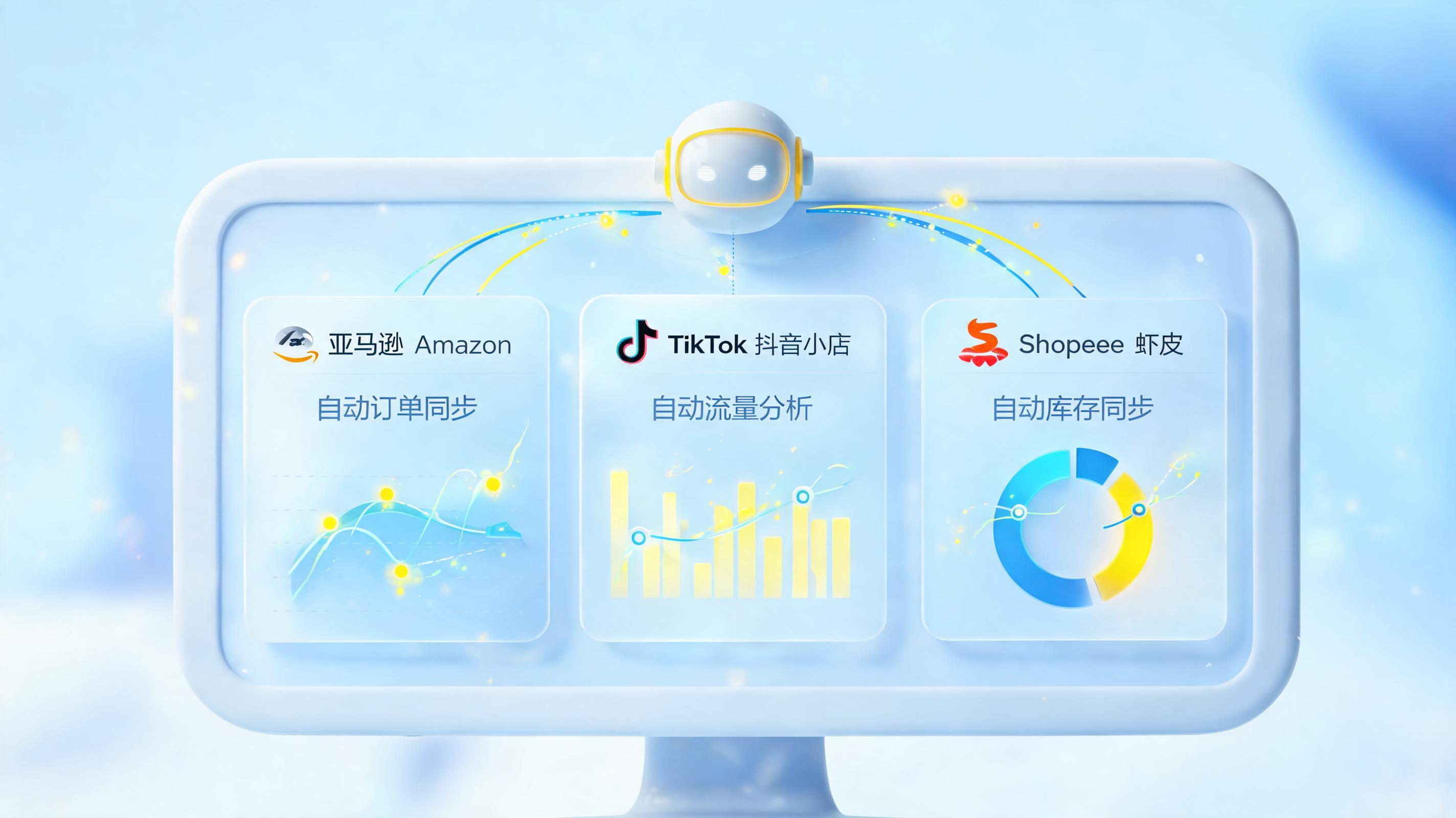 实在Agent怎样自动抓取Amazon、TikTok等多平台商品数据并生成分析报告?