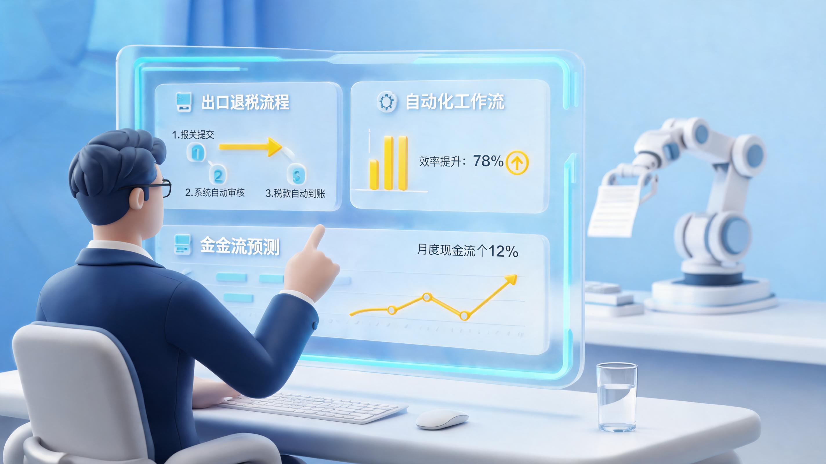 出口退税还在手工录入？实在Agent让财务从“搬运工”变“分析师”_图1